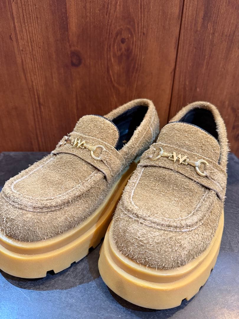 the wolf ウルフ チャンキー ソール ブーツ ローファー - メルカリ