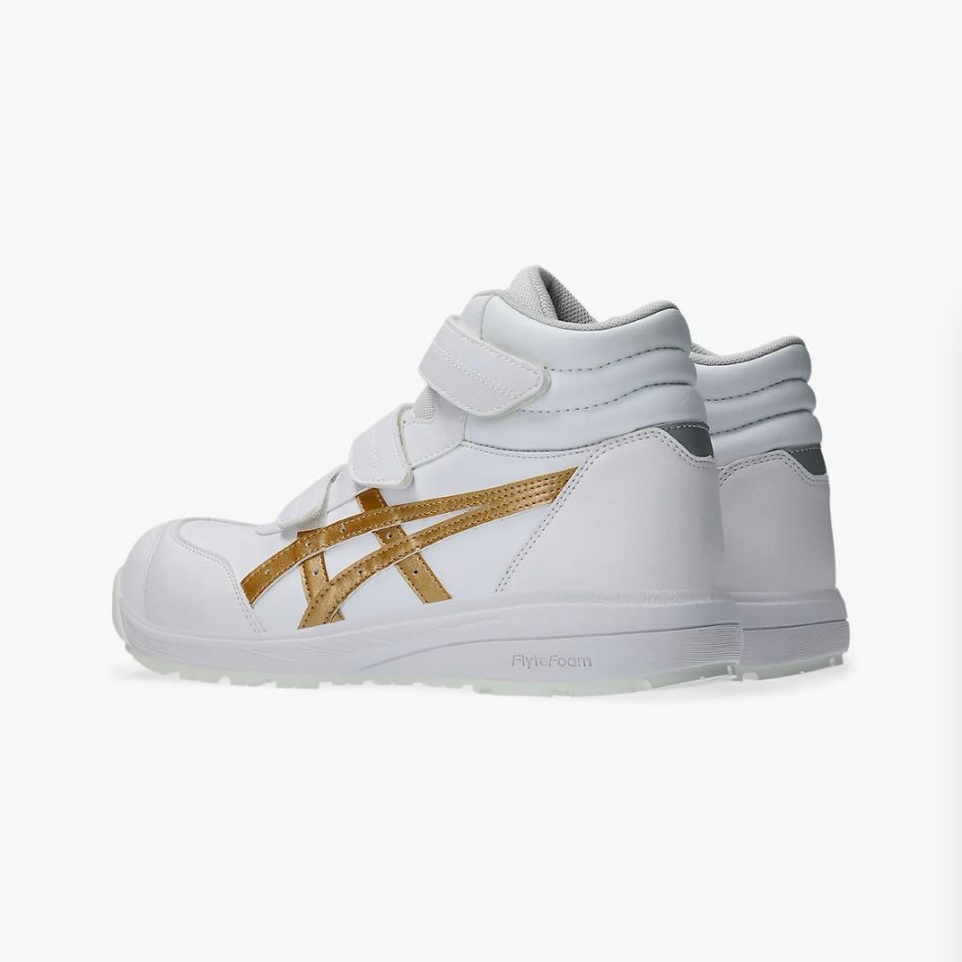 ASICS CP312 マジックタイプ 26.5cm ホワイト&ピュアゴールド