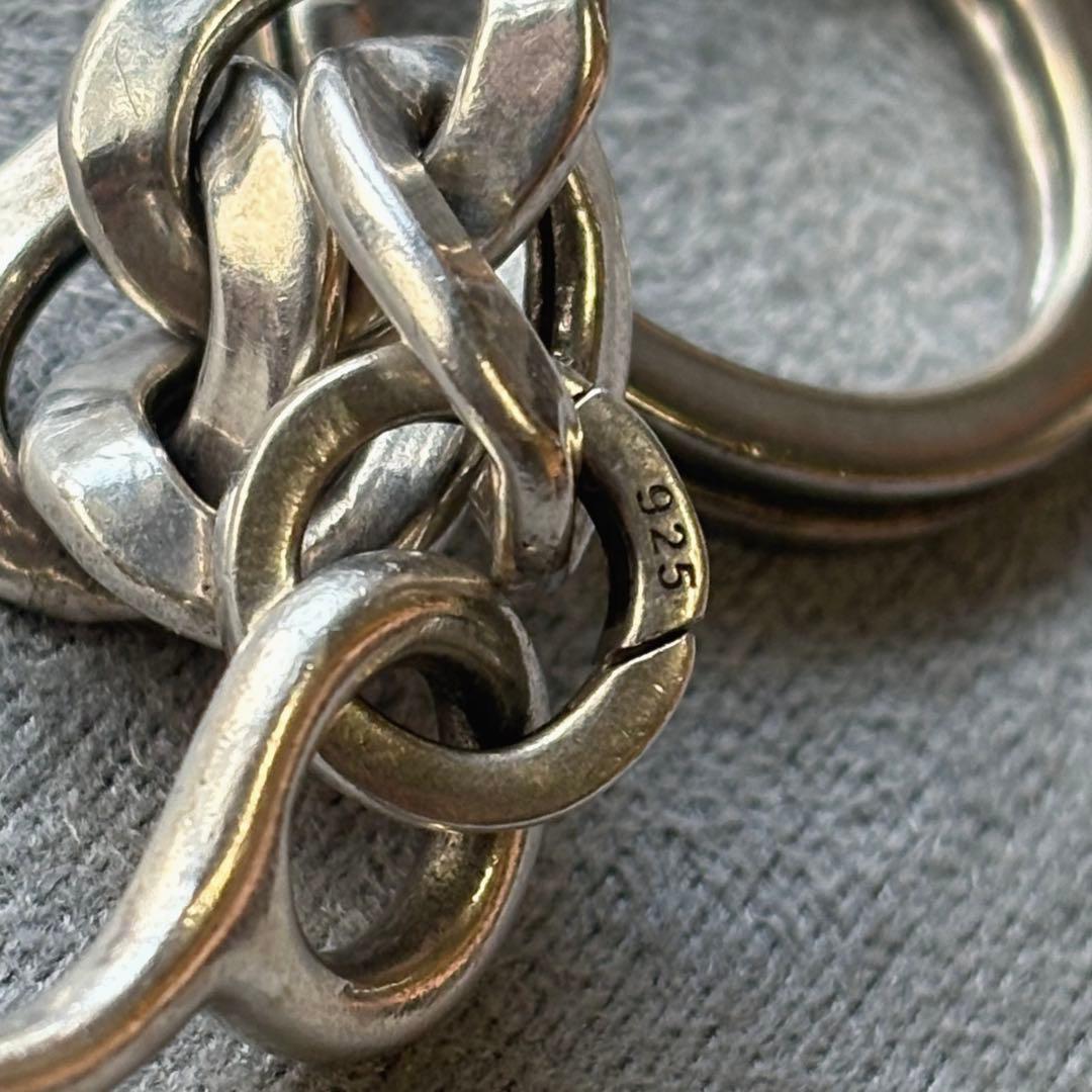 silver 925 key ring chain order custom - メルカリ