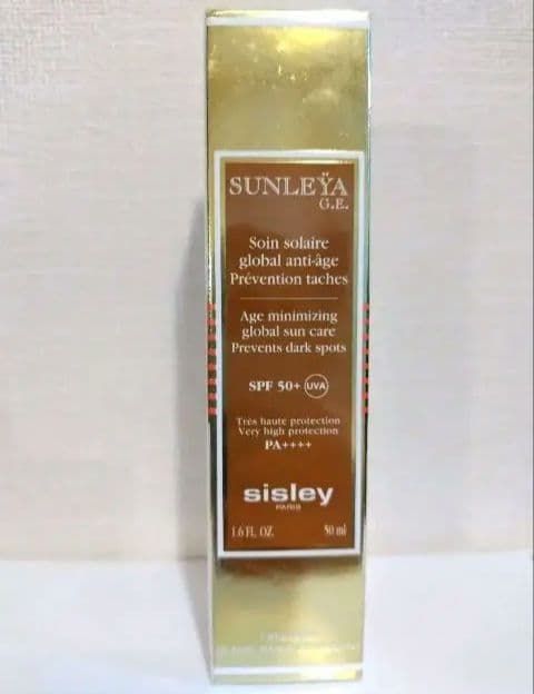 【新品未使用】sisley SUNLEYA G.E. SPF 50+ 50ml Sisley Sunleya G.E. Age Minimizing Global Sun Care SPF 50+ UVA