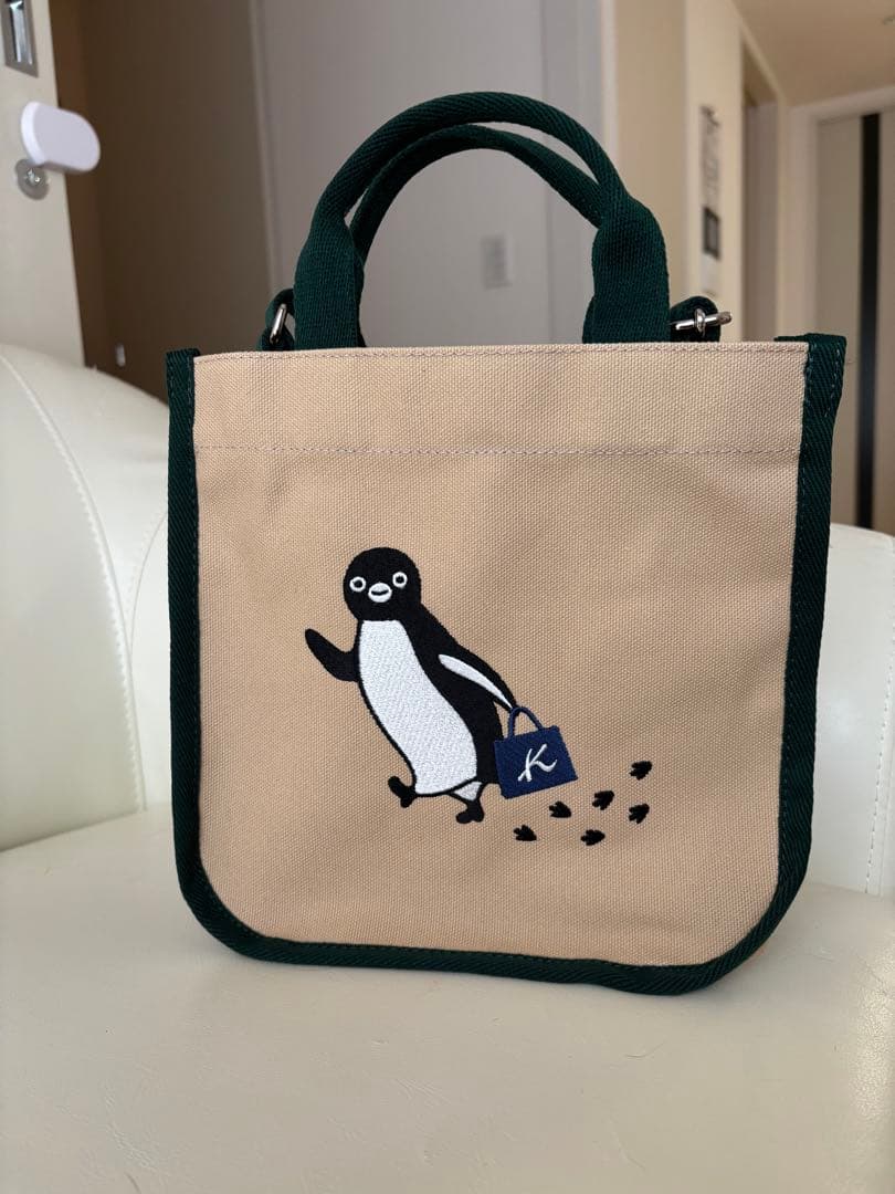 suica×キタムラのコラボペンギン刺繍トートバッグ suica×キタムラのコラボペンギン刺繍トートバッグ - メルカリ