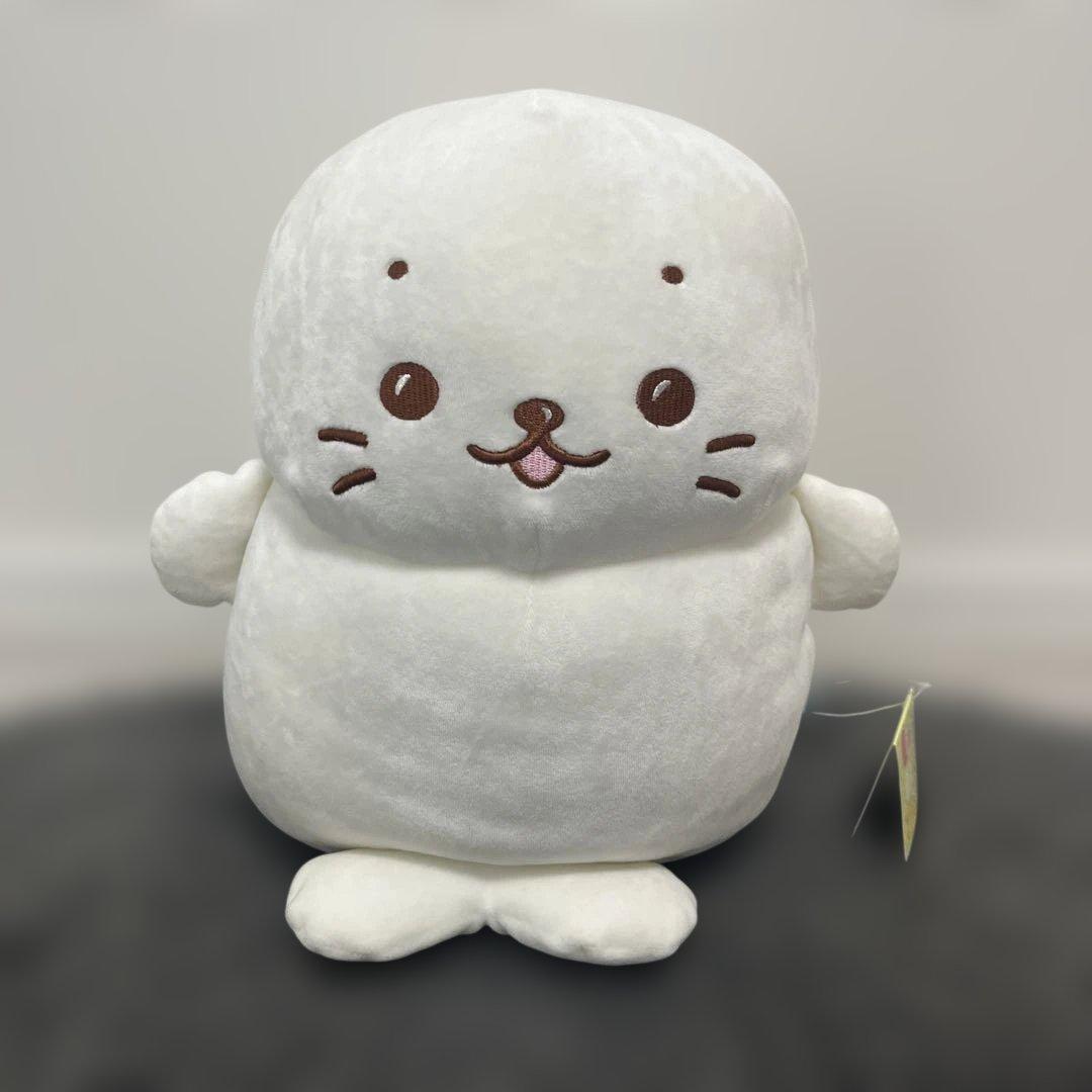 しろたん ぷにもち おすわりクッション ぬいぐるみ マザーグースの森