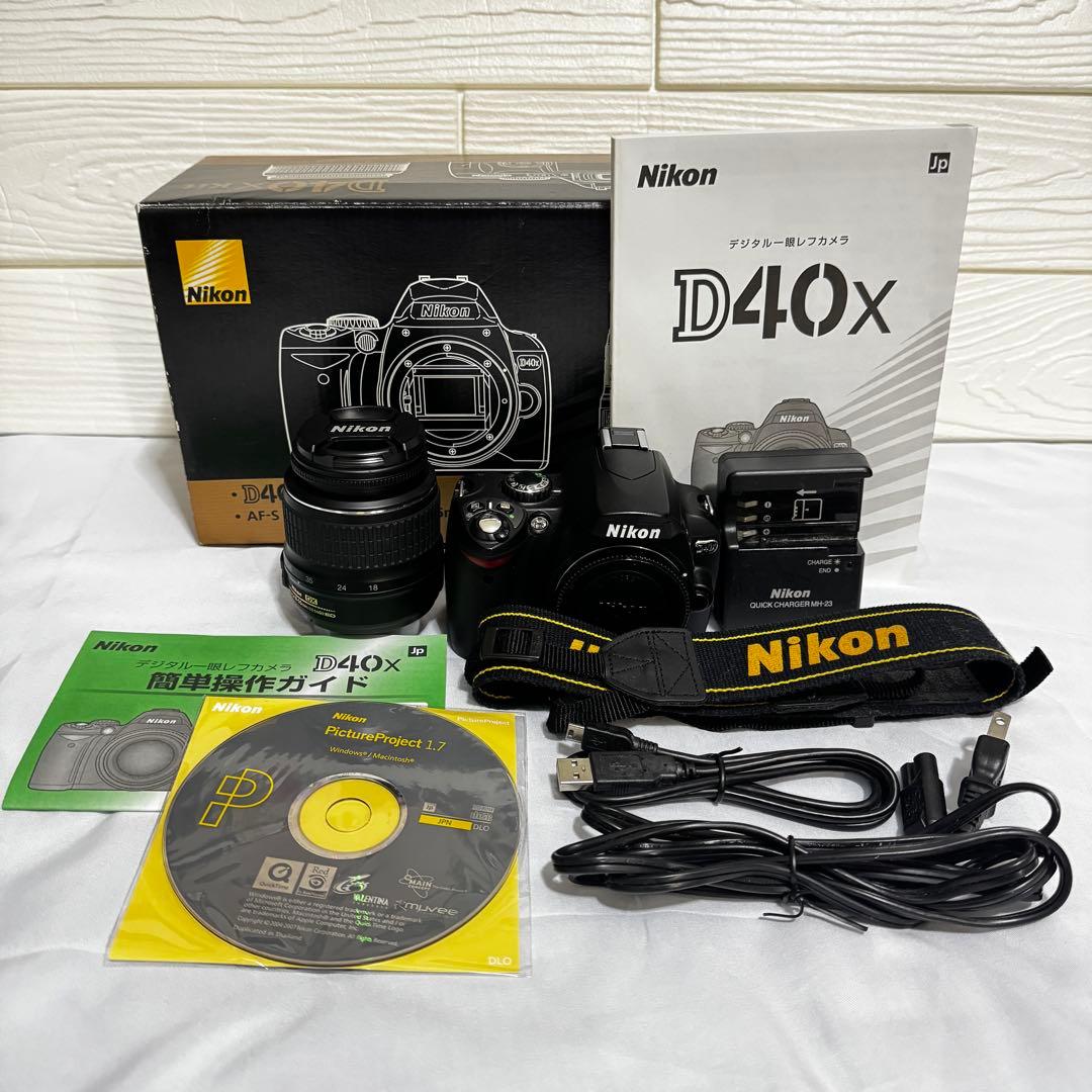 Nikon D40X 標準ズーム レンズキット 18-55mm 一眼レフ