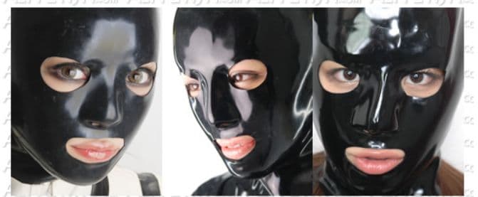 未使用 Rubber's Finest ラバーマスク 1.2mm 厚 男③