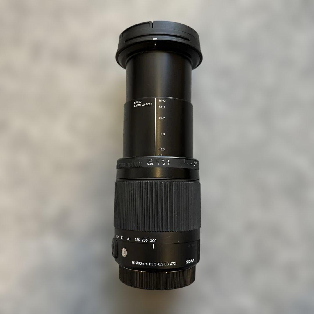 SIGMA 18-300mm f/3.5-6.3 DC レンズ