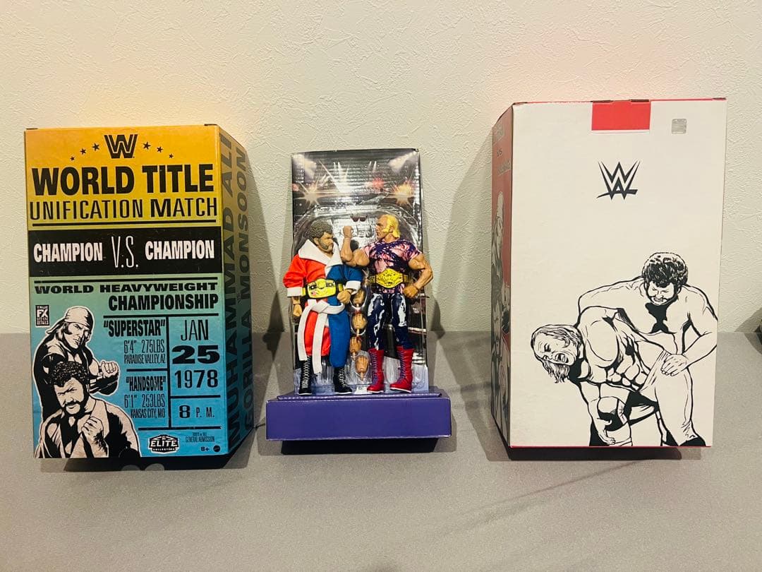 アメリカ直輸入激レア新品】 Mattel社WWE 4体セット限定品 - メルカリ
