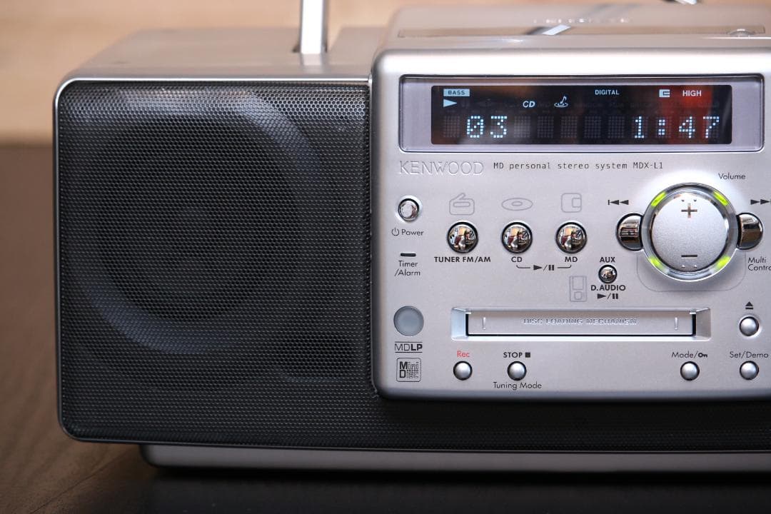 KENWOOD MDX-L1 CD/MD/TUNER コンポ ラジカセ 極美品