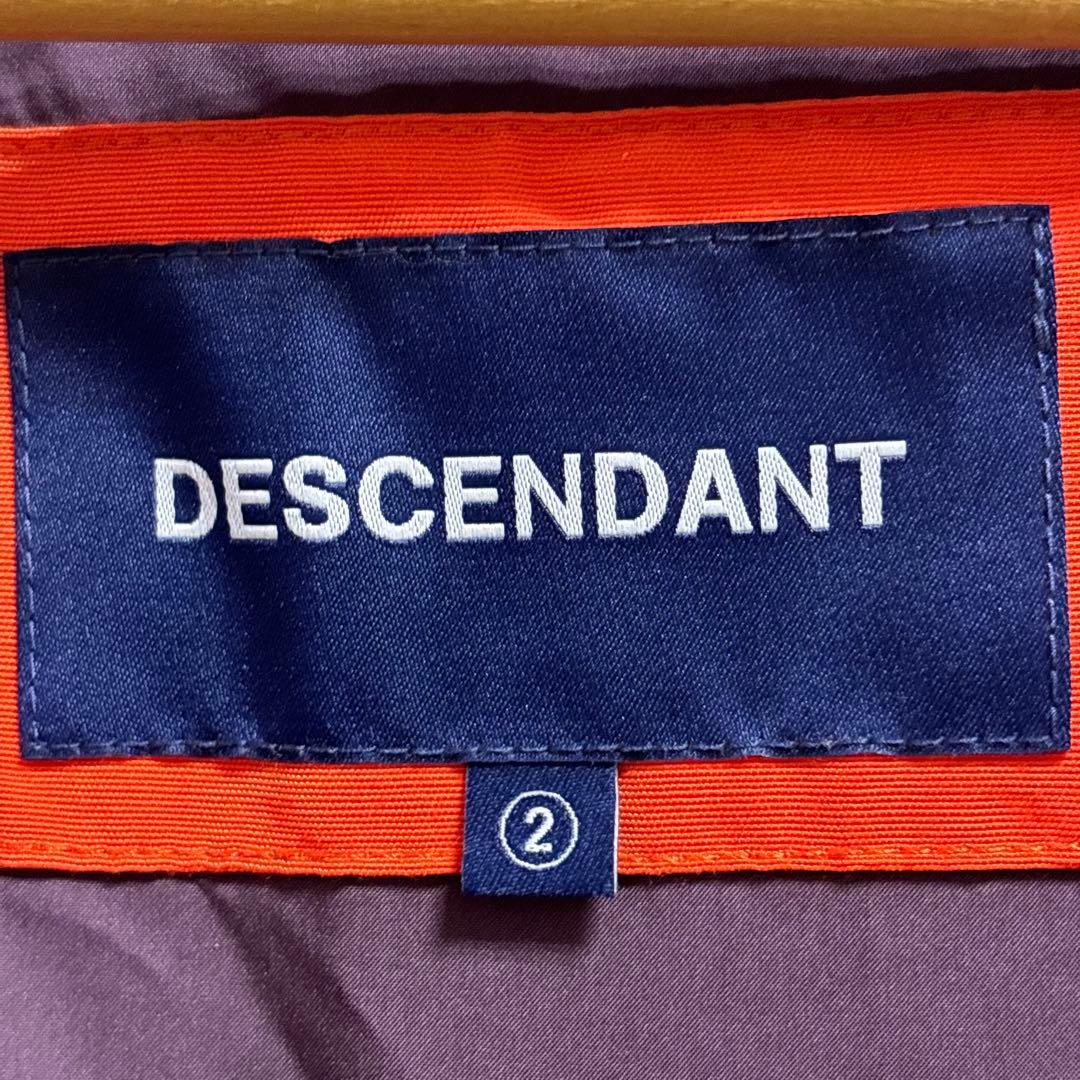 美品 DESCENDANT ナイロンジャケット オレンジ 秋冬コーデ - メルカリ