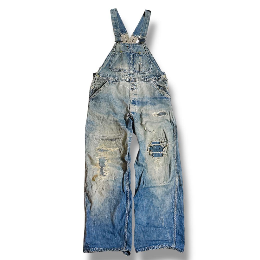 LEE JELT DENIM オーバーオール 60s〜70s ヴィンテージ Lee（リー） VINTAGE 60's LEE JELT DENIM OVERALL Made in USA