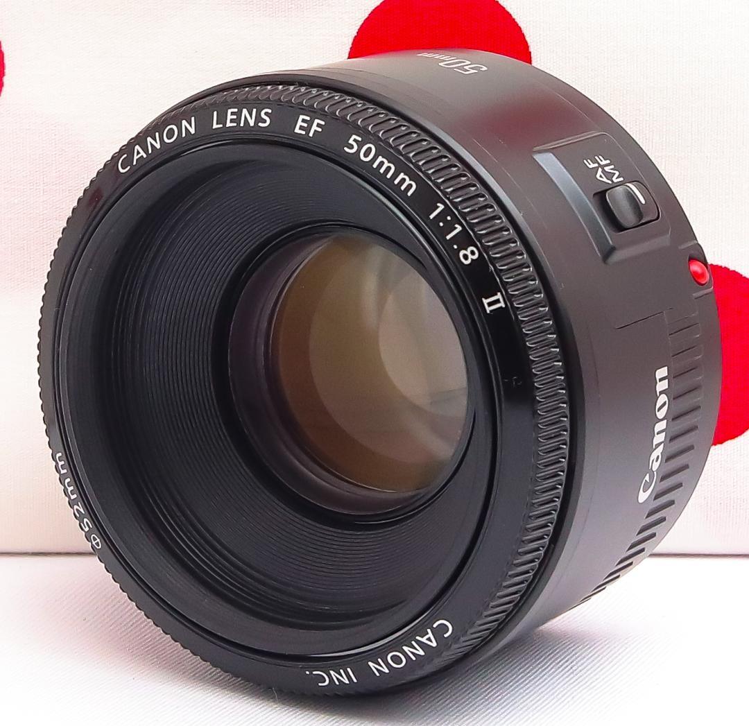 美品 Canon EF 50mm F1.8 II♡大人気単焦点レンズ♡神レンズ - メルカリ