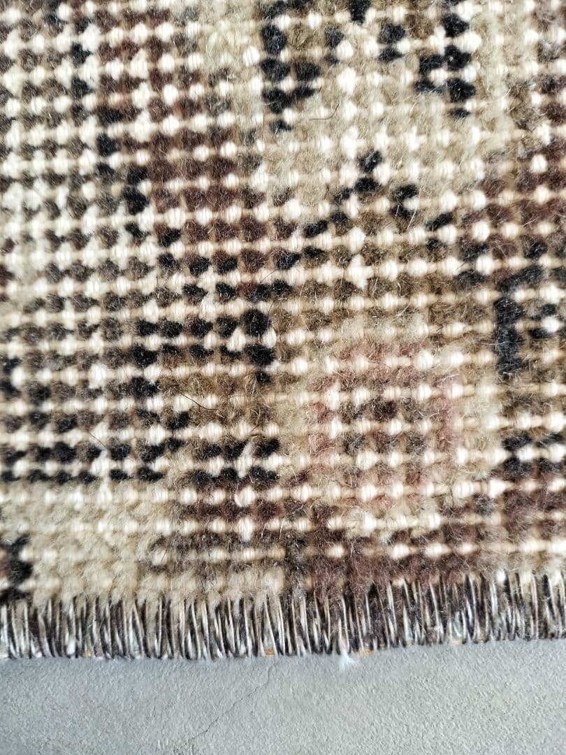 【ゆきりん】超大判/カフェオレ・ベージュのトルコラグ雅姫さん　No.735