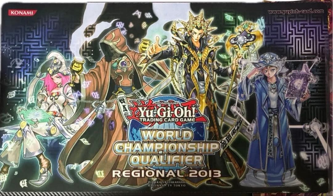遊戯王　wcq プレイマット　2013 魔導 遊戯王 魔導 プレイマット WCQ2013 - メルカリ