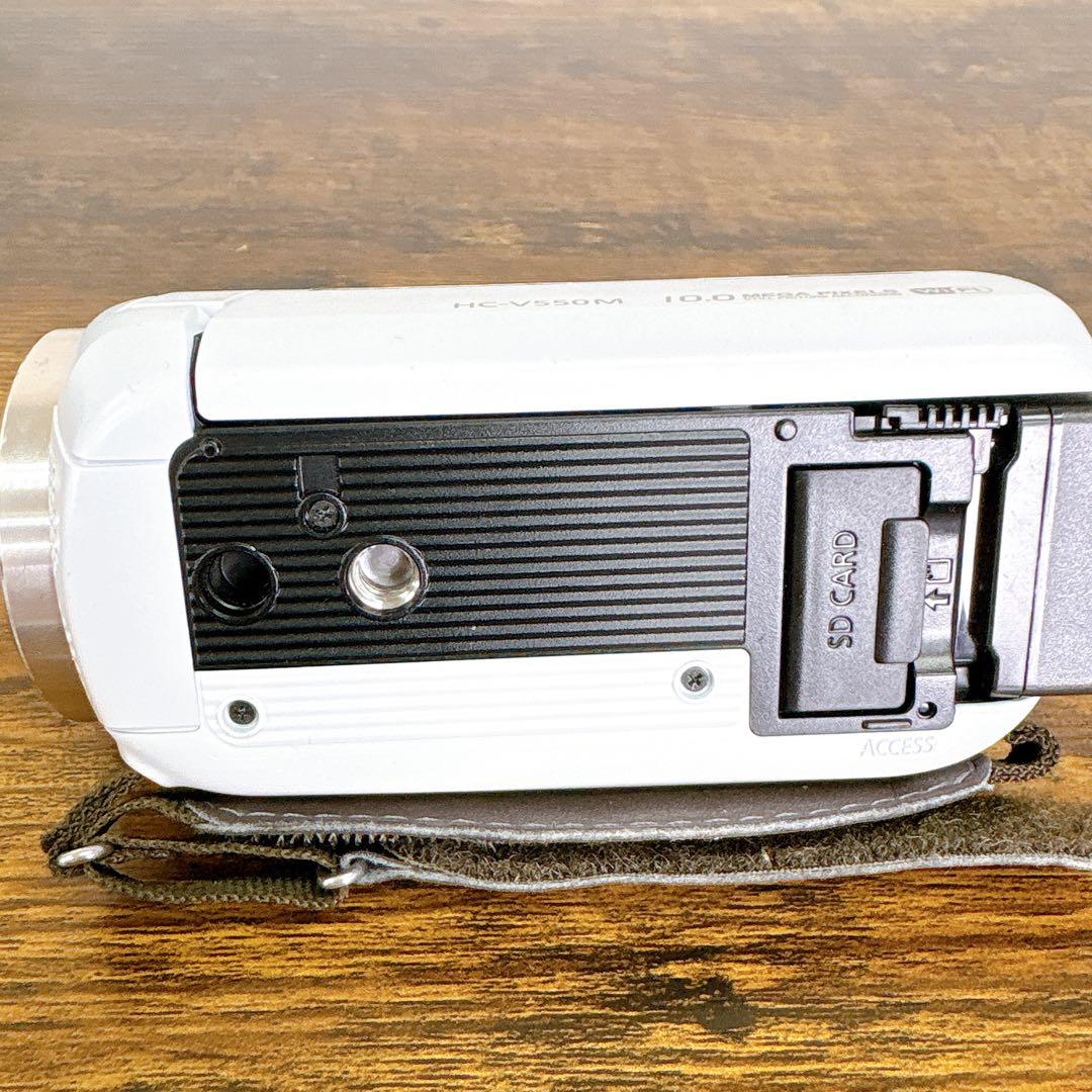 ジャンク品】Panasonic HC-V550M ビデオカメラ ホワイトの通販｜beswd.com