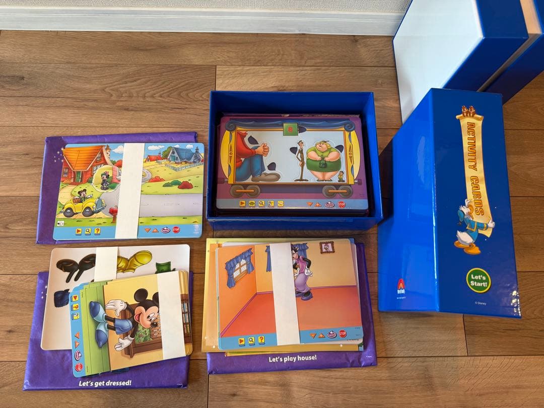 DWE 宝箱 アクティビティーボックス ディズニー英語システム 教材