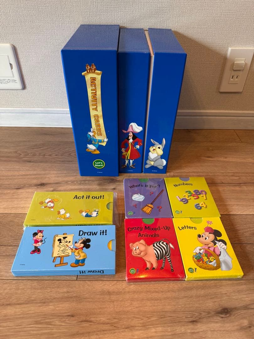 DWE 宝箱 アクティビティーボックス ディズニー英語システム 教材