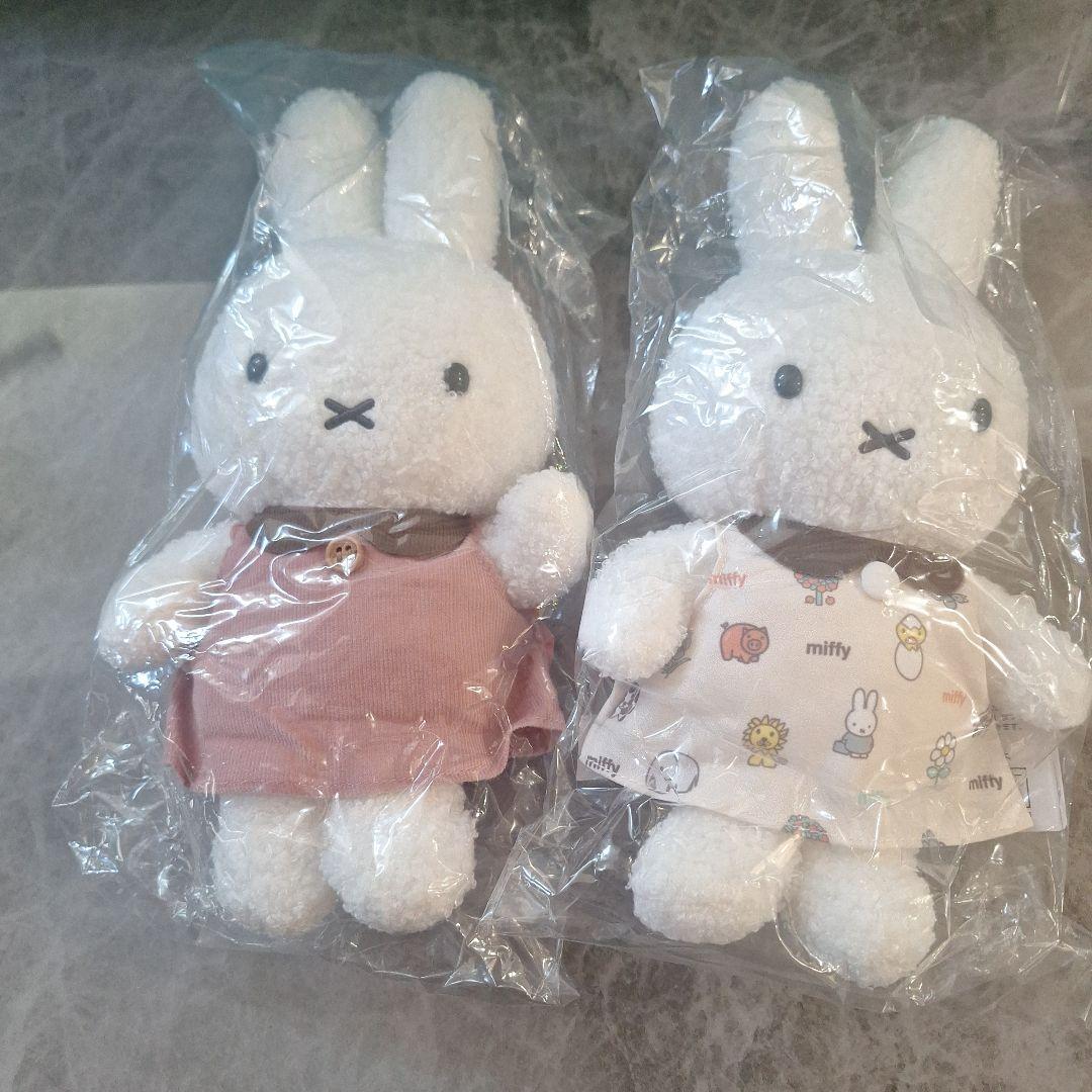 ミッフィー ぬいぐるみ シュラールー限定2つセット 2025年10月4日(土)より発売予定!miffy style限定 カメラミッフィー