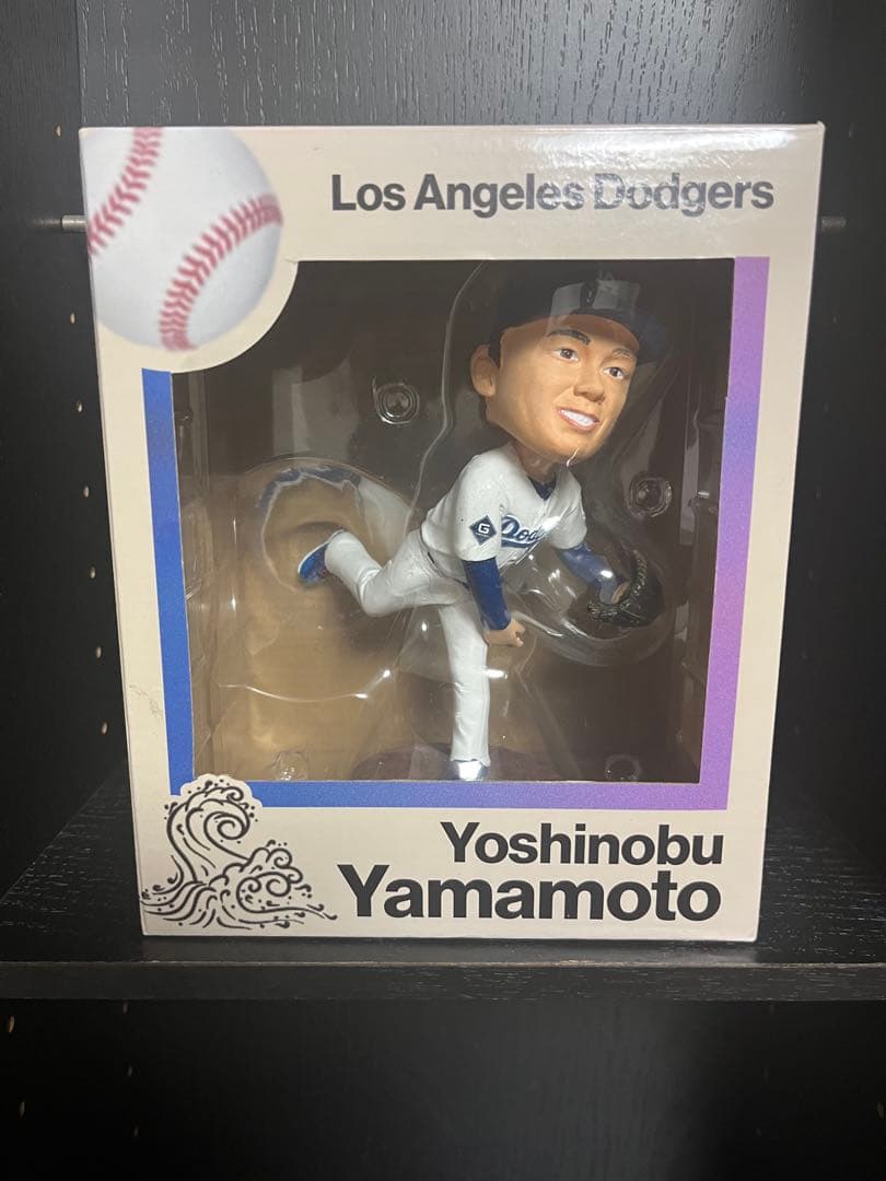 山本由伸　ドジャース　ボブルヘッド フィギュア 大谷翔平 山本由伸 フィギュア バブルヘッド ロサンゼルス・ドジャース
