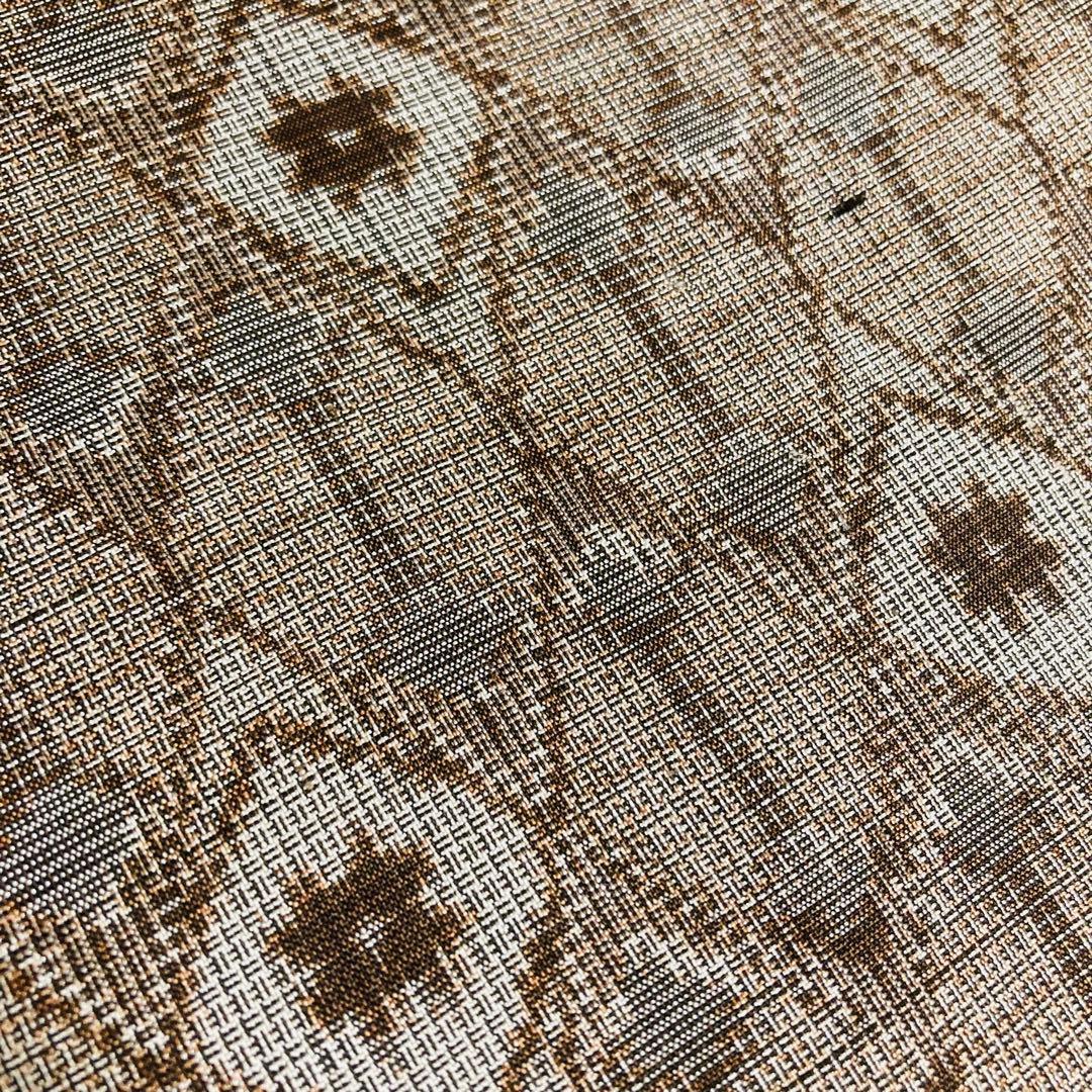 着物と帯オレンジ y381◾️アンティーク時代大島紬着物10点◾️龍郷