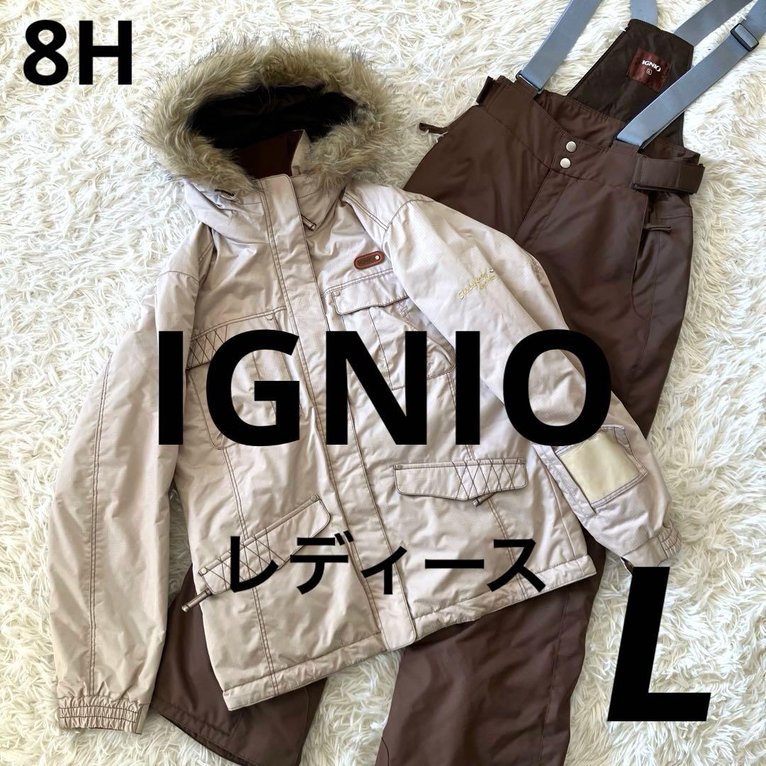#8H✨IGNIO✨スキー スノボ ウェア 上下 レディースL 楽天市場】スキーウェア レディース 上下セット パンツ ジャケット