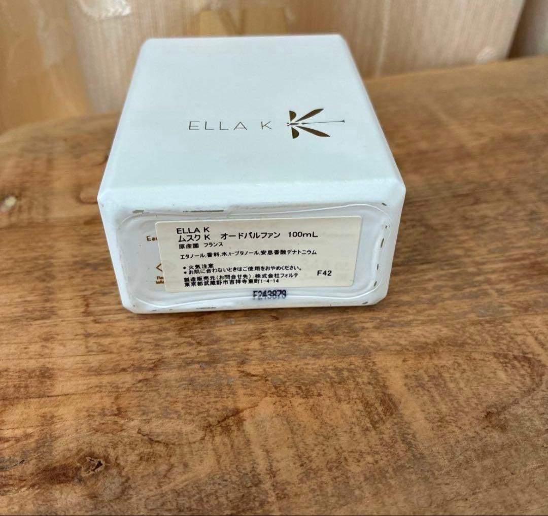 ELLA K 香水 ✴︎ムスクK 100mL ユニセックス 残量 5割 - メルカリ