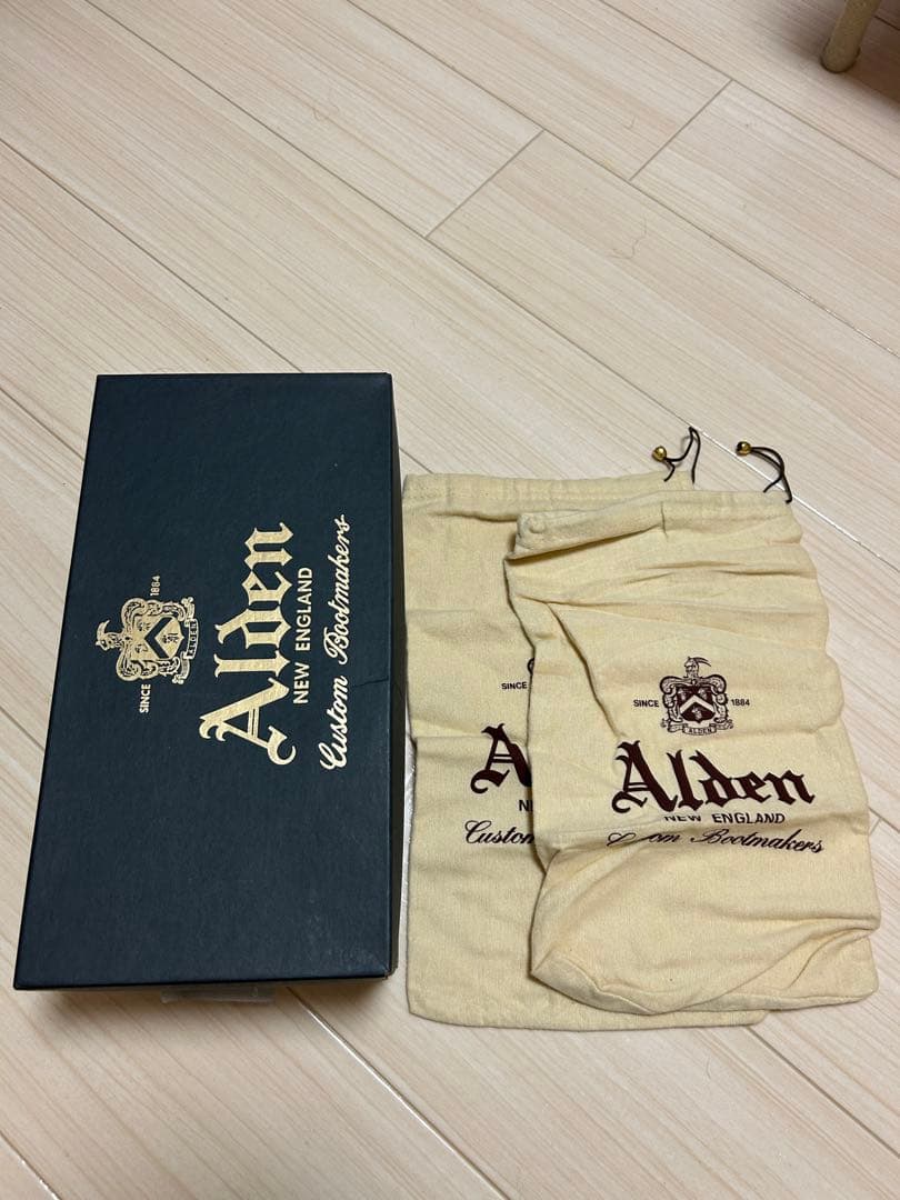 Alden 990 コードバン バーガンディ 7.5D オールデン