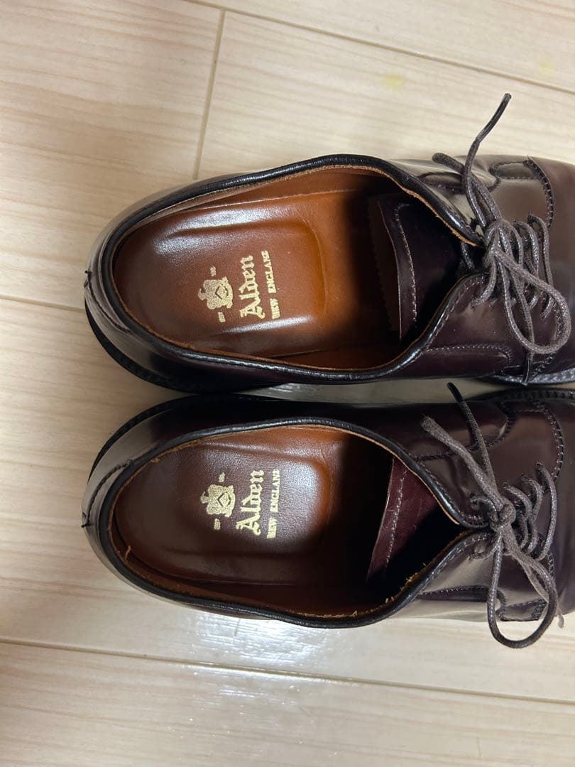 Alden 990 コードバン バーガンディ 7.5D オールデン