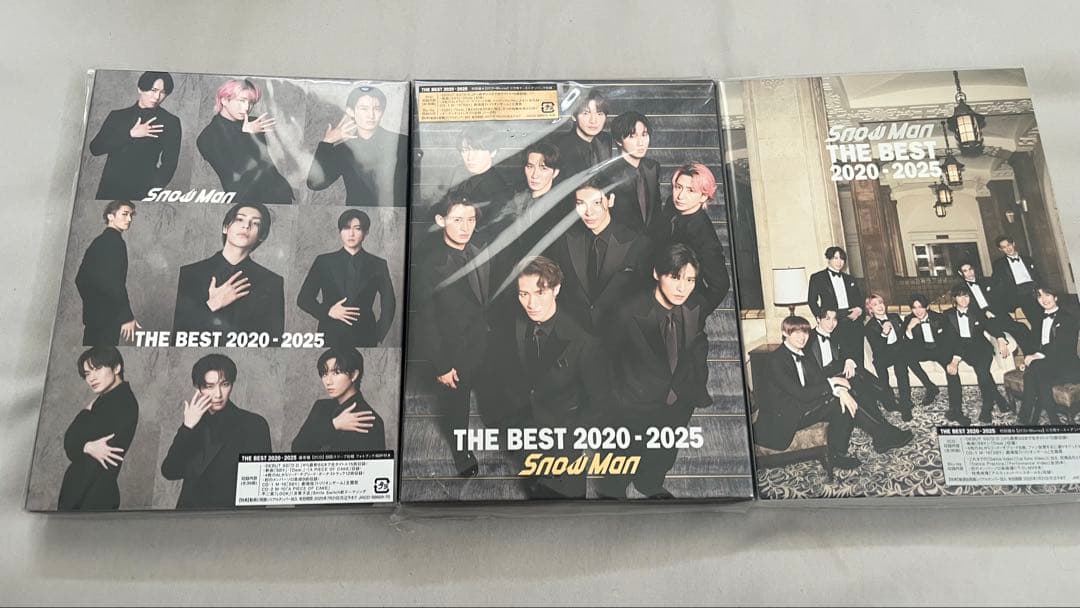 邦楽  Man THE BEST 2020 - 2025 Blu-ray Amazon.co.jp: Snow Man『THE BEST 2020 - 2025』(AL2枚組+Blu-ray