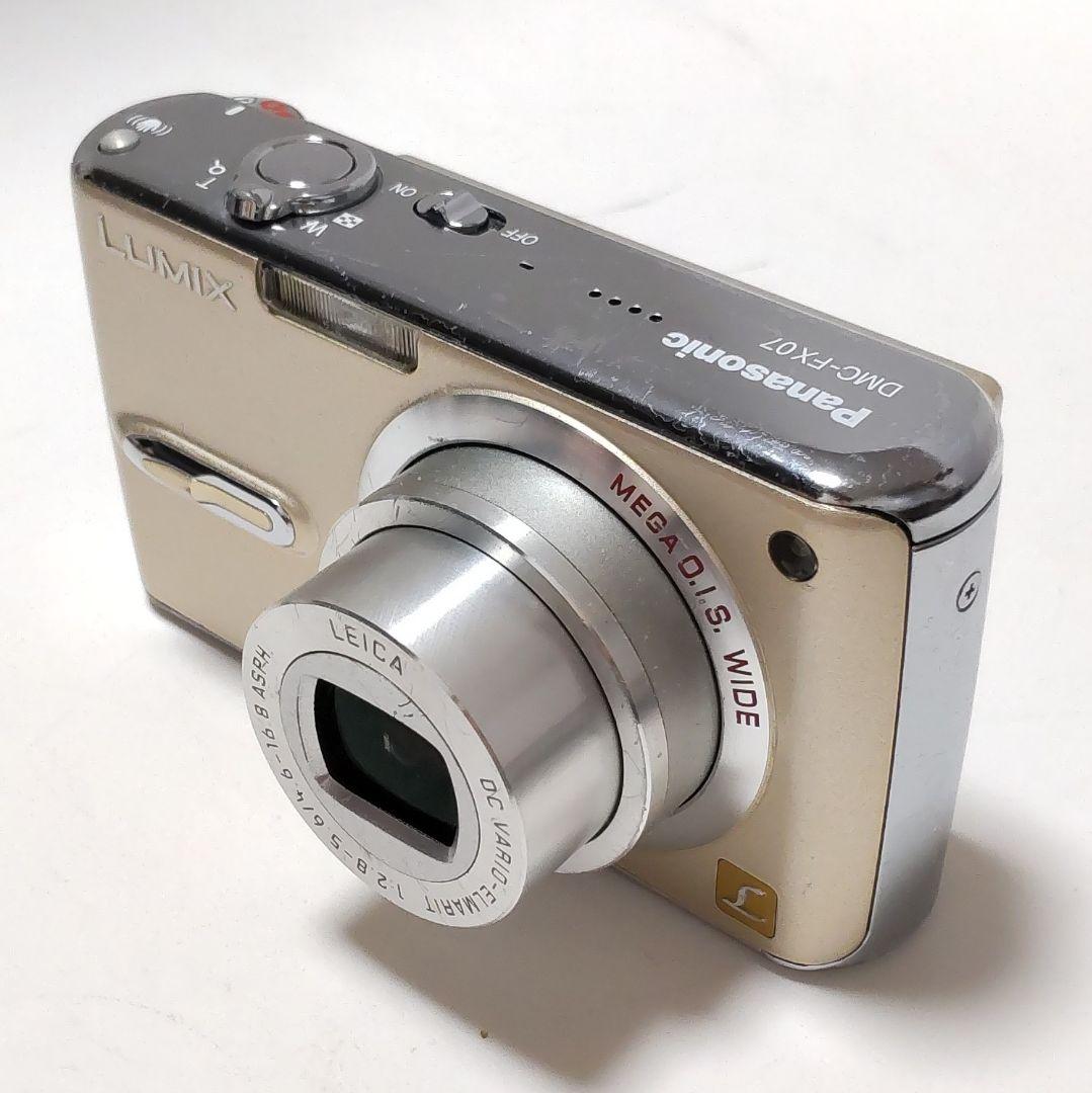 動作確認済み パナソニック LUMIX DMC-FX07 オールドコンデジ - メルカリ