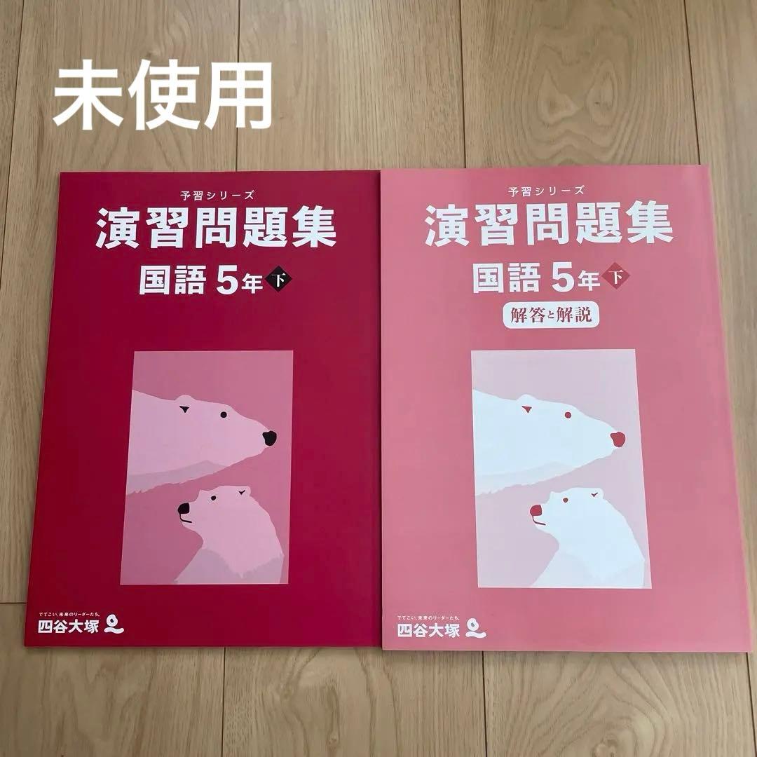四谷大塚 予習シリーズ 演習問題集 国語 5年 下 - メルカリ