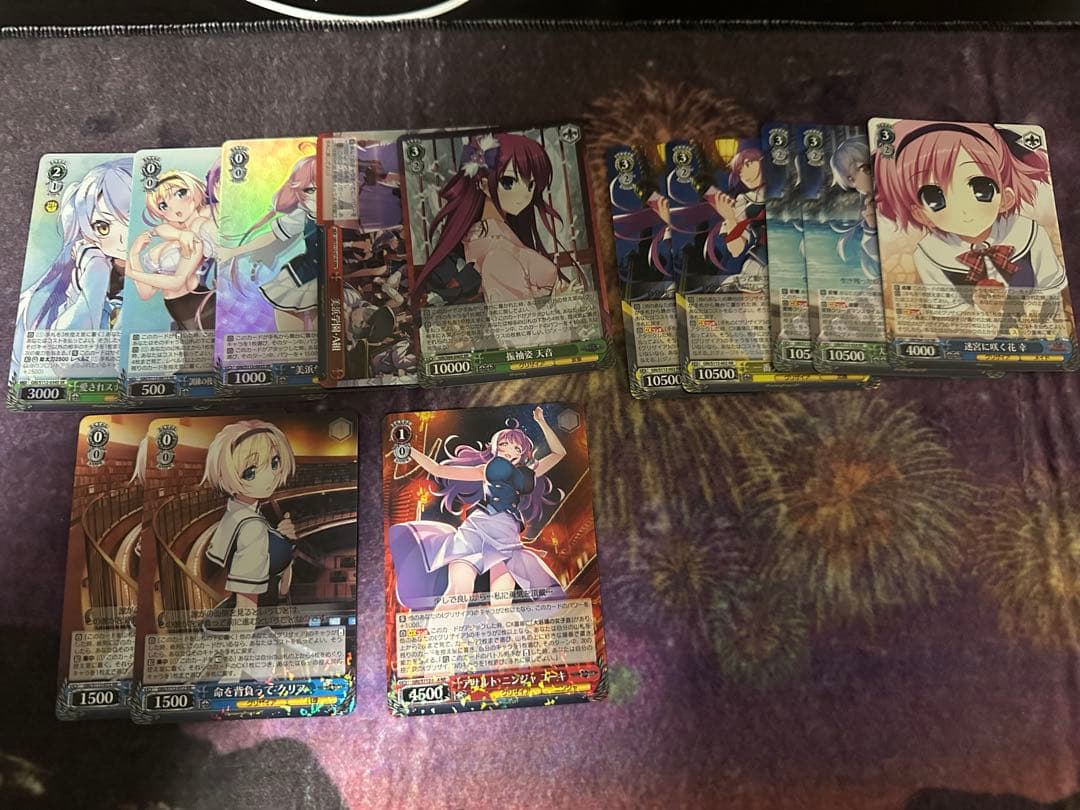 ヴァイスシュヴァルツ グリザイア 8電源デッキ おまけ付き - メルカリ