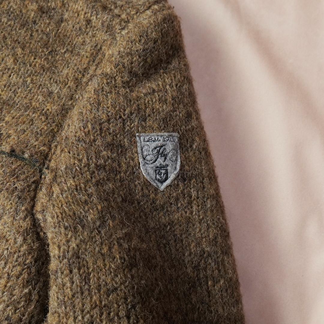 L.B.M.1911 ブラウン ウール ダッフルコート フード付き　【USED】