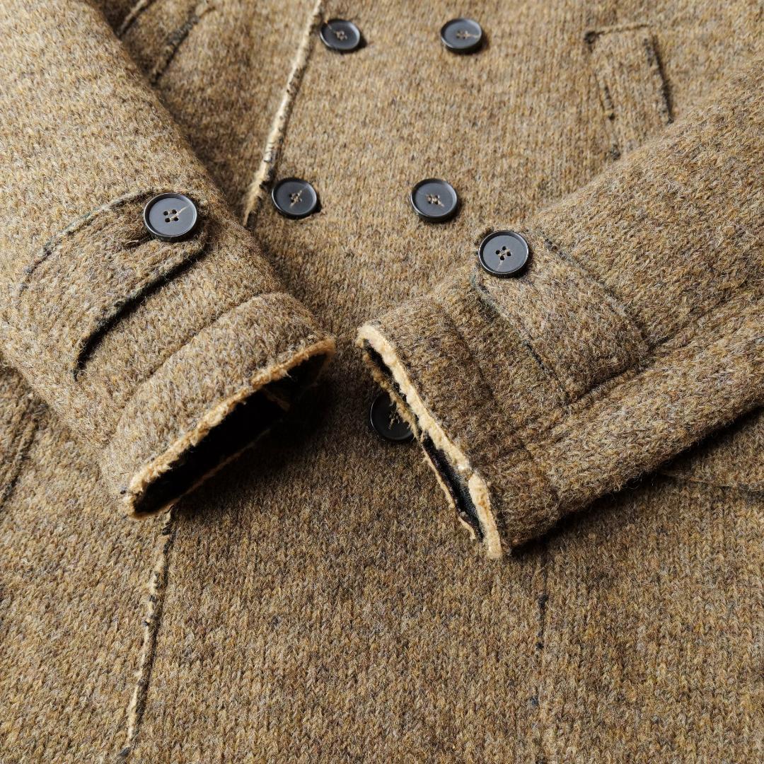 L.B.M.1911 ブラウン ウール ダッフルコート フード付き　【USED】