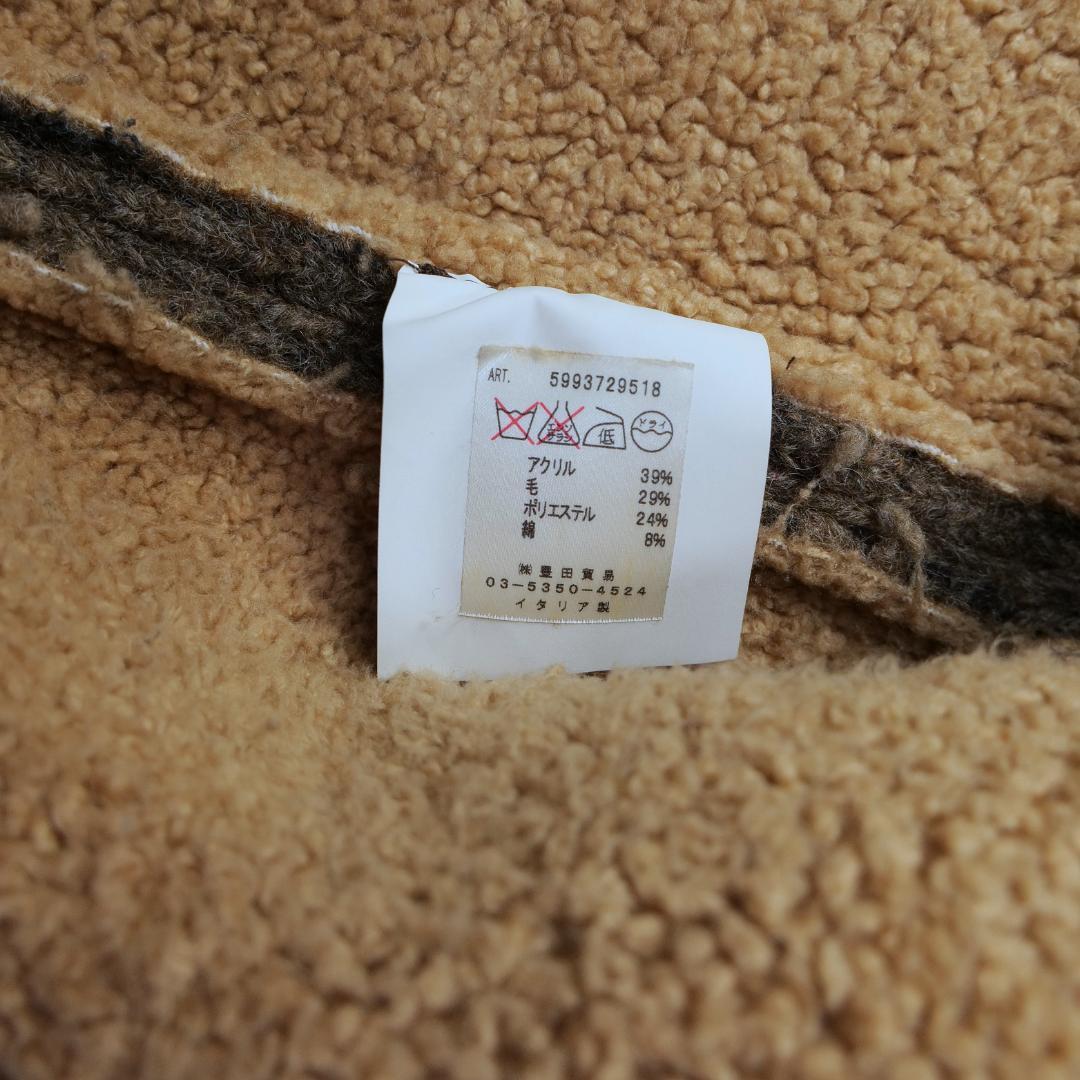 L.B.M.1911 ブラウン ウール ダッフルコート フード付き　【USED】