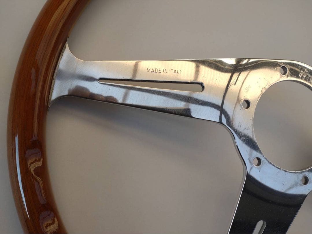 ナルディクラシックウッドステア サイドスポーク MADEINITALY64741