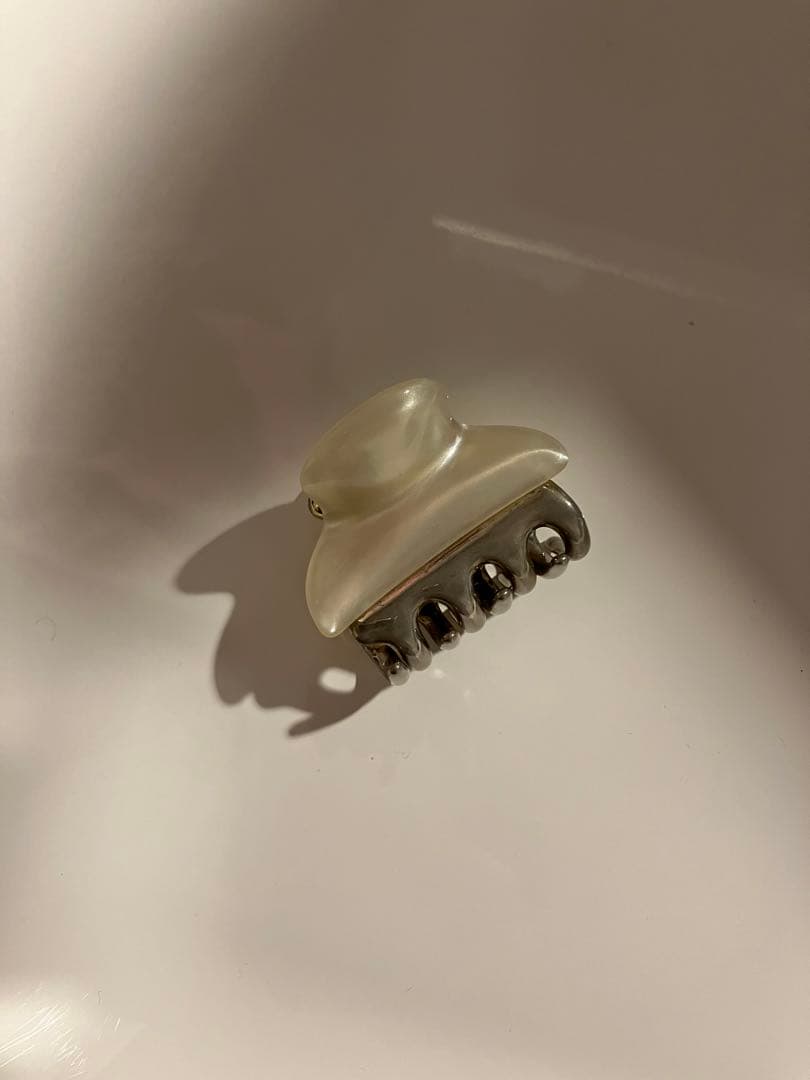 acca ヘアクリップ オパールオフホワイト Sサイズ - メルカリ