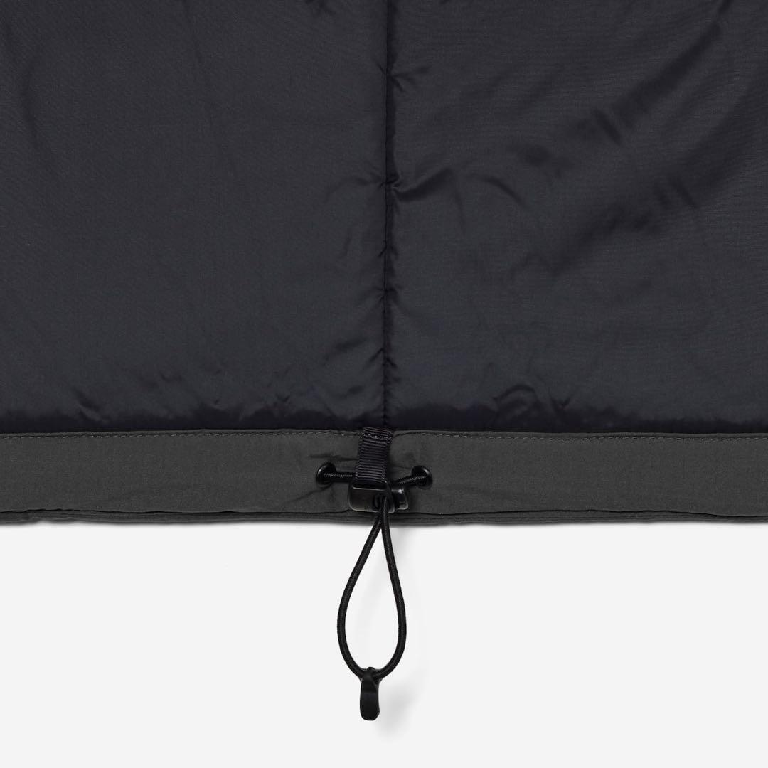 ENNOYとスタイリスト私物 PADDED NYLON HOODIE グレー - メルカリ