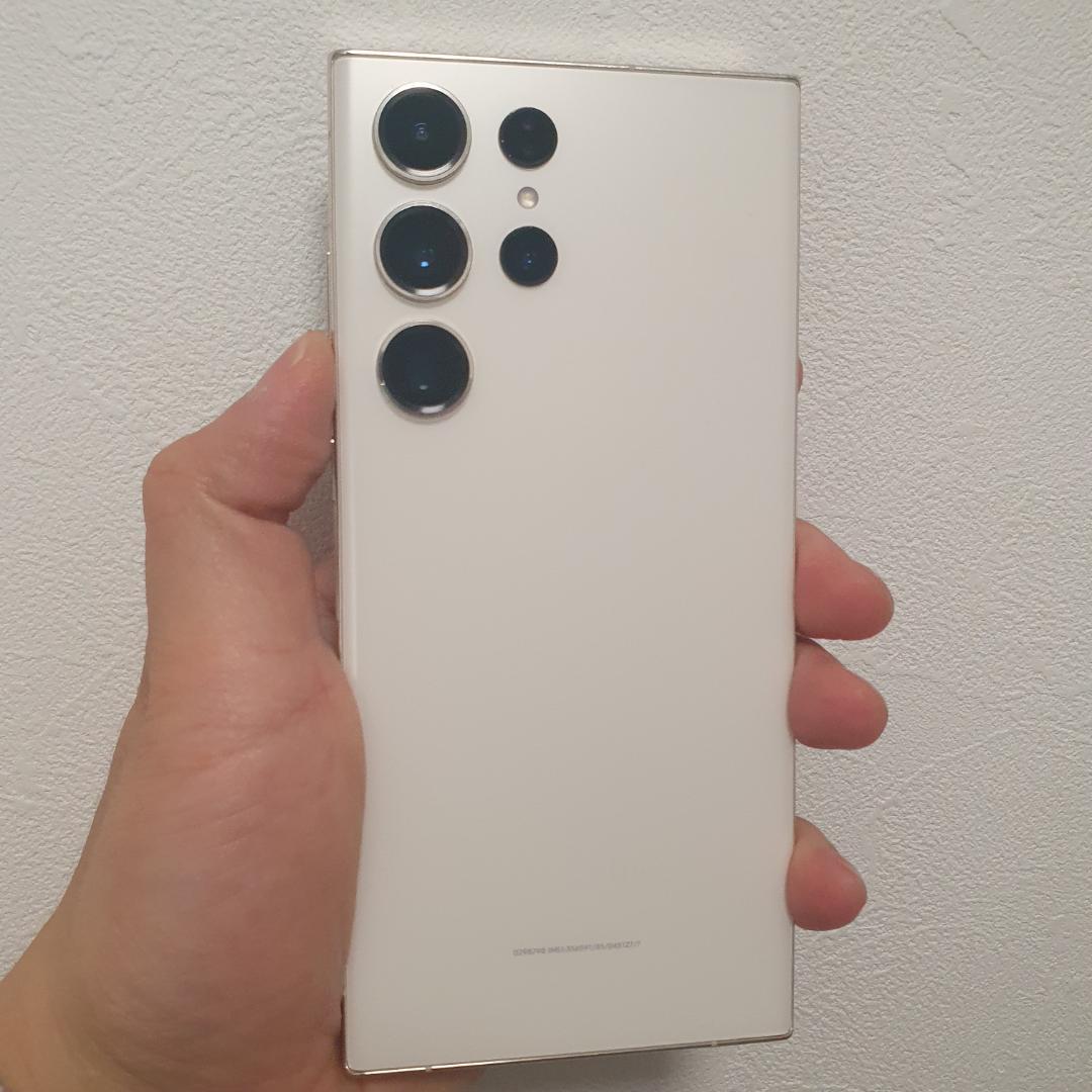 [277]Galaxy S23 ultra クリーム 512GB SIMフリー Galaxy S23 Ultra 本体 512GB SIMフリー SM-S918N クリーム Aランク
