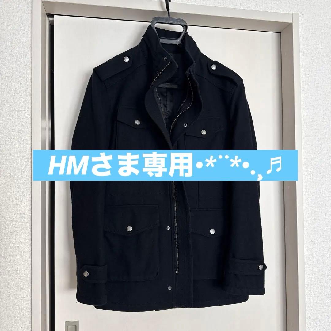 BURBERRY ウールコート 黒色 LL Burberry ウール コート | ブラック | FARFETCH JP