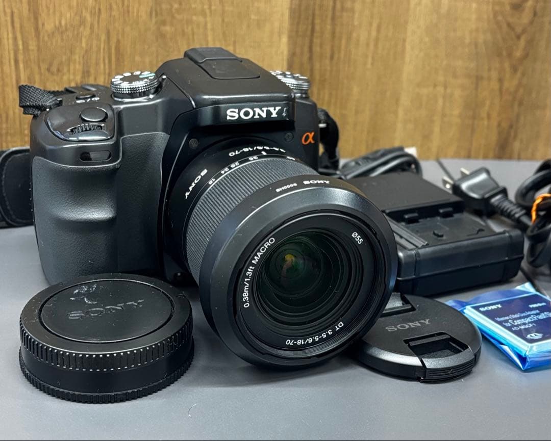 SONY α100 デジタル一眼レフカメラ DT 18-70mm - メルカリ