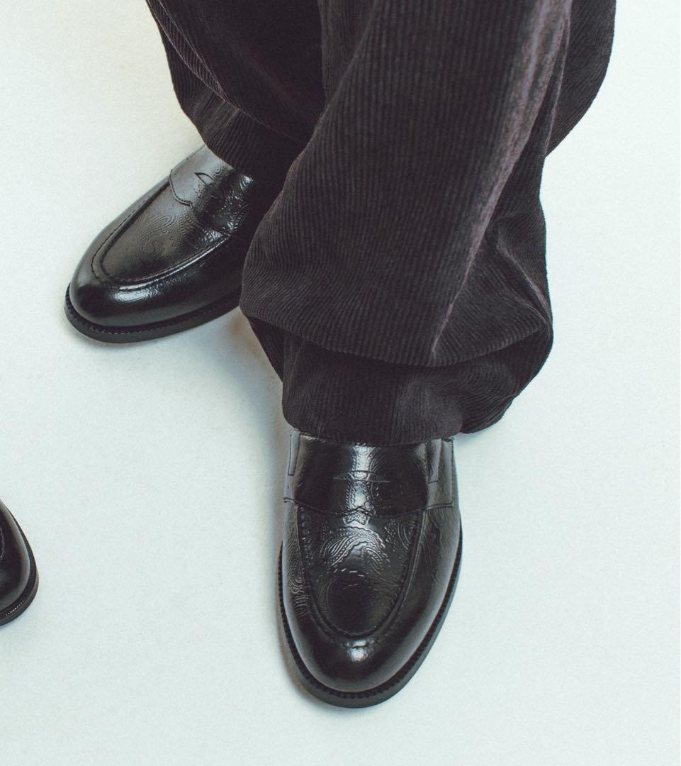 ナ*ム様 Kenford ローファー ペイズリー柄　新品未使用　26.0cm