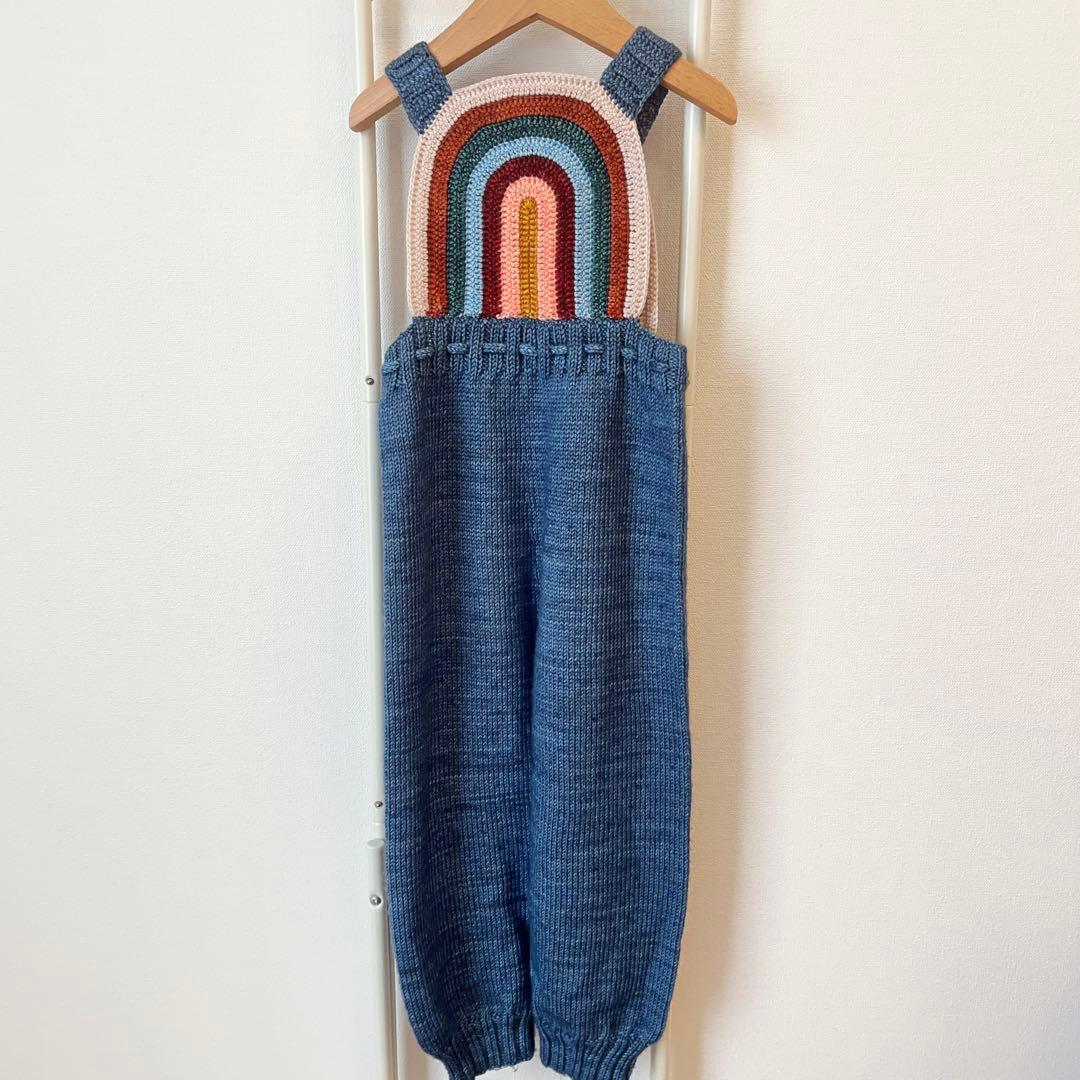 misha and puff Rainbow Overall ニット 2-3Y - メルカリ