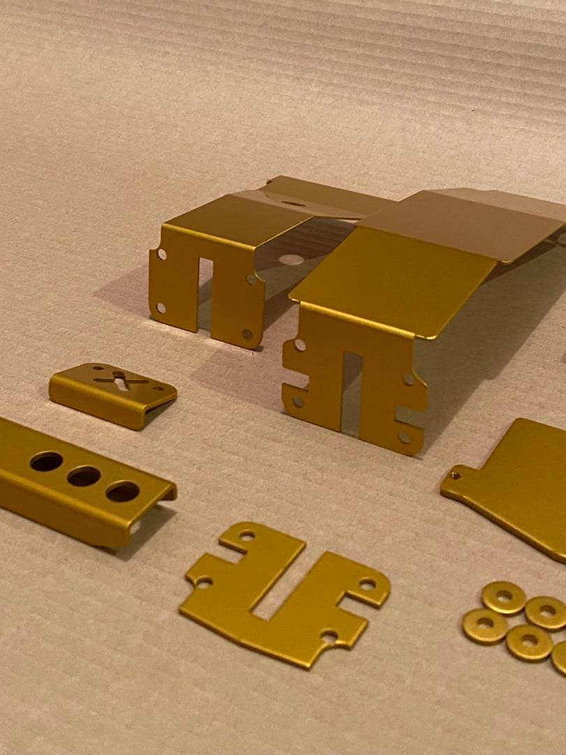 ラスト1セット タミヤ　ＷＲ０２ワイルドウイリー　６点セット　アルマイトゴールド タミヤ 電動RCカーシリーズ 1/10RC ワイルドウイリー 2 | タミヤ