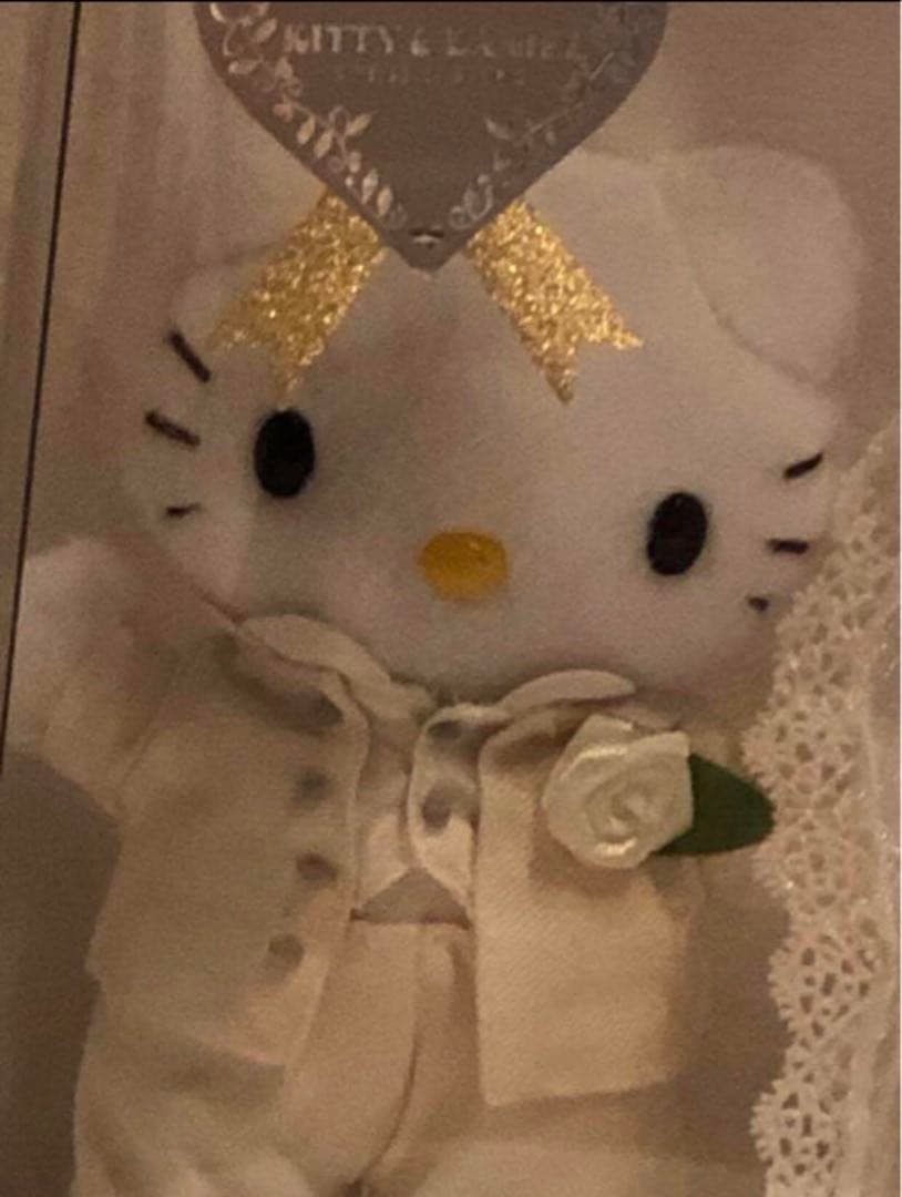 ハローキティ ダニエル ウエディング ドール ぬいぐるみ 激レア 1999