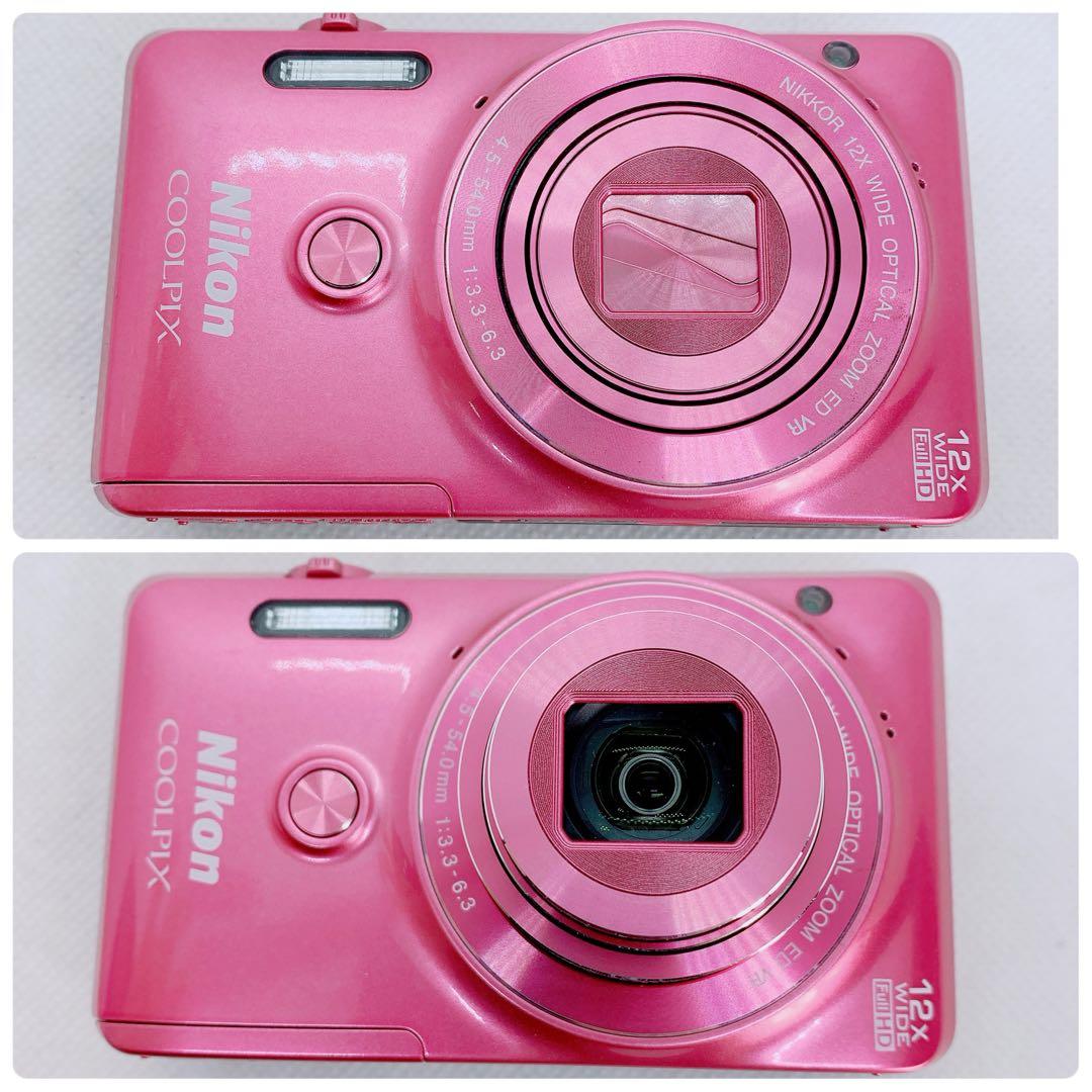 Nikon デジタルカメラ COOLPIX S6900 ニコン ピンク デジカメ - メルカリ