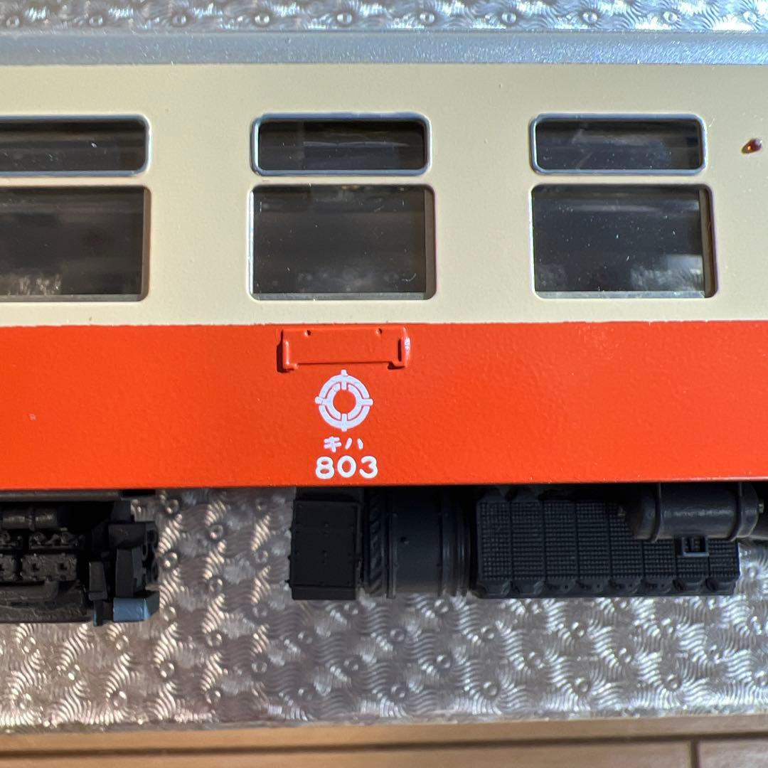鉄道模型 HOゲージ 三田模型 関東鉄道キハ800 乗工社製キット組立て