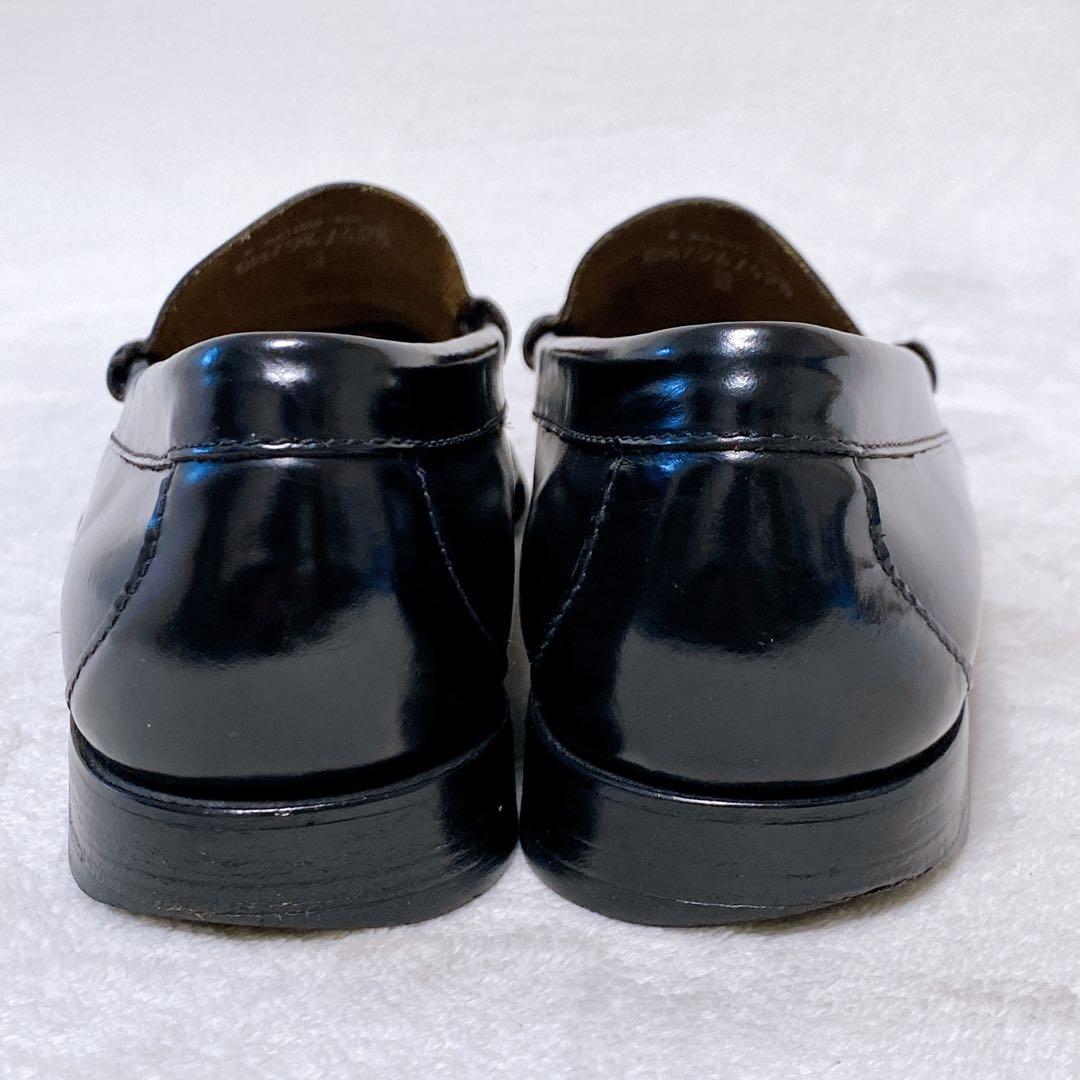 美品　G.H.BASS　ローファー　ラーソン　ブラック　黒　27.5cm