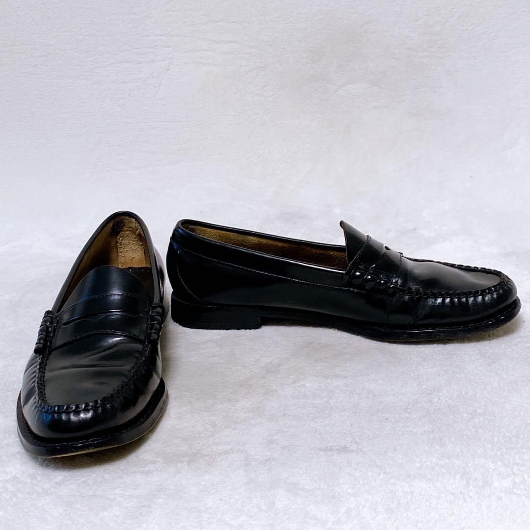 美品　G.H.BASS　ローファー　ラーソン　ブラック　黒　27.5cm