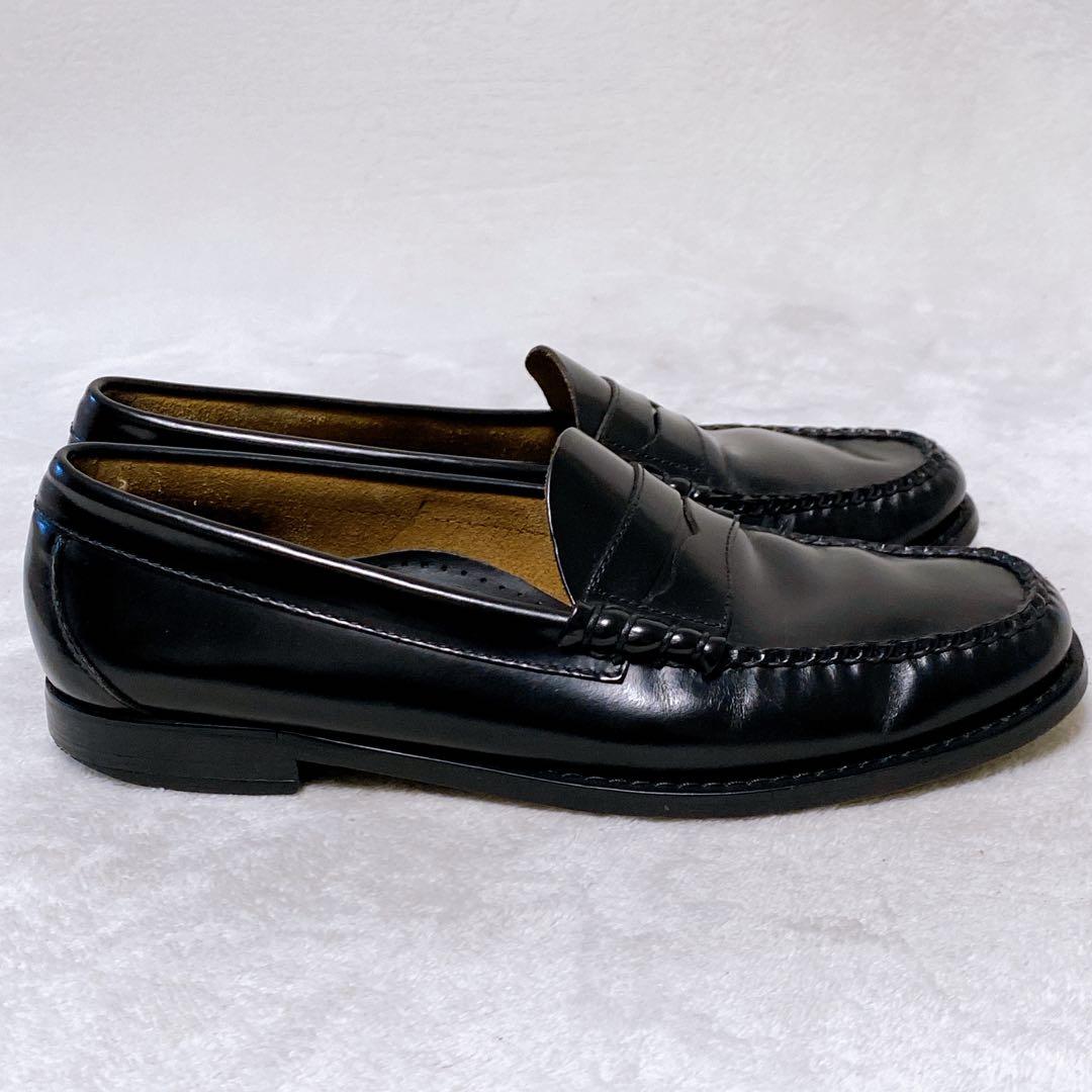 美品　G.H.BASS　ローファー　ラーソン　ブラック　黒　27.5cm