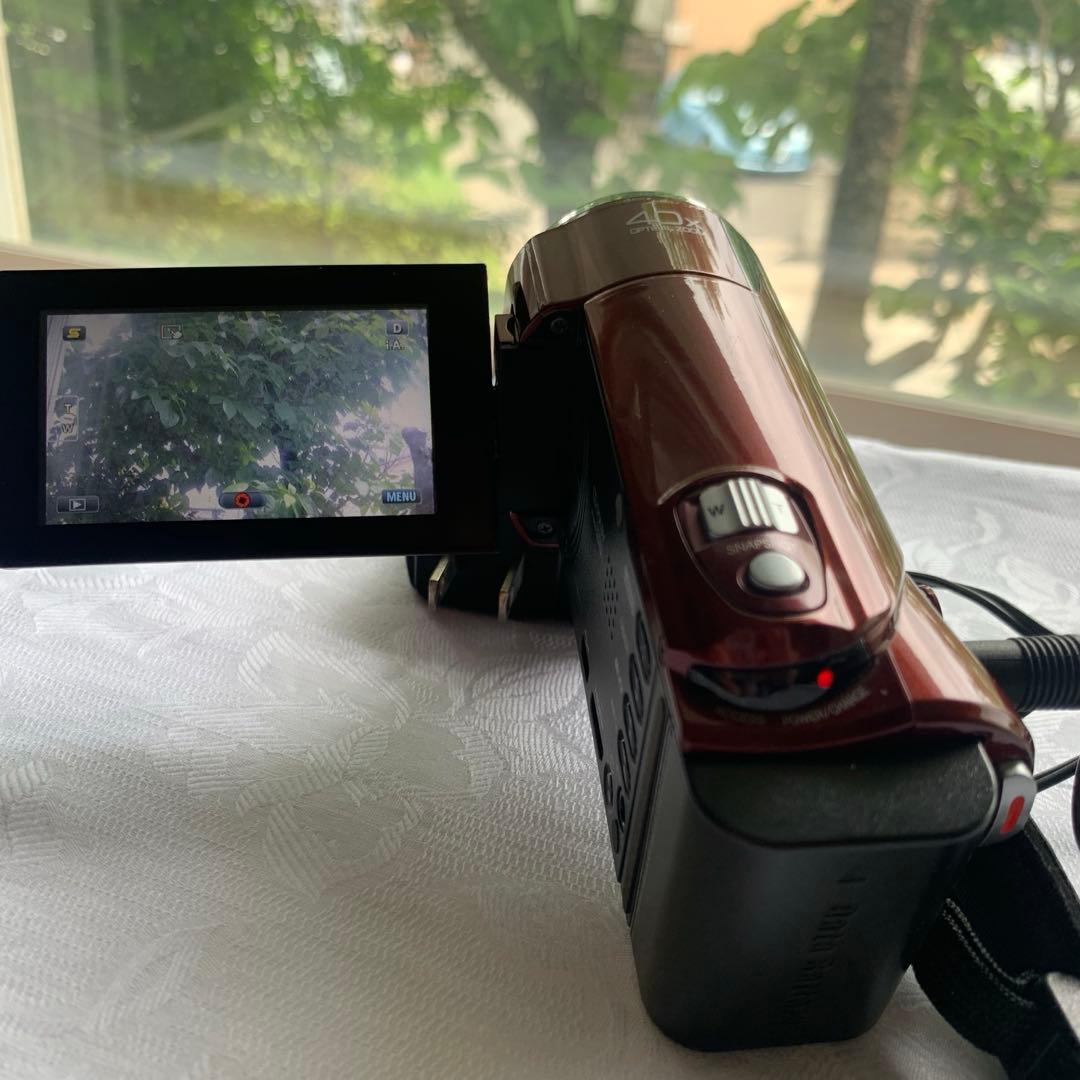 JVC Everio HD ビデオカメラ GZ-HM460-R ハンディカム