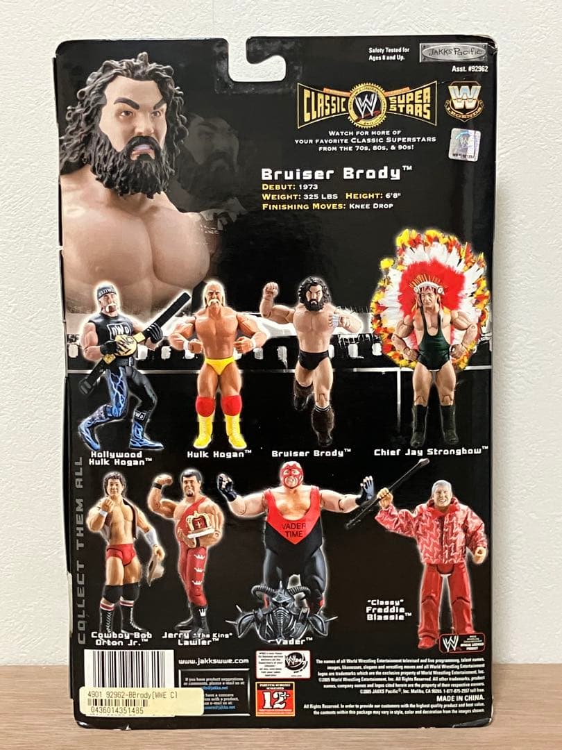 激レア！WWE クラシックスーパースターズ ブルーザー・ブロディ